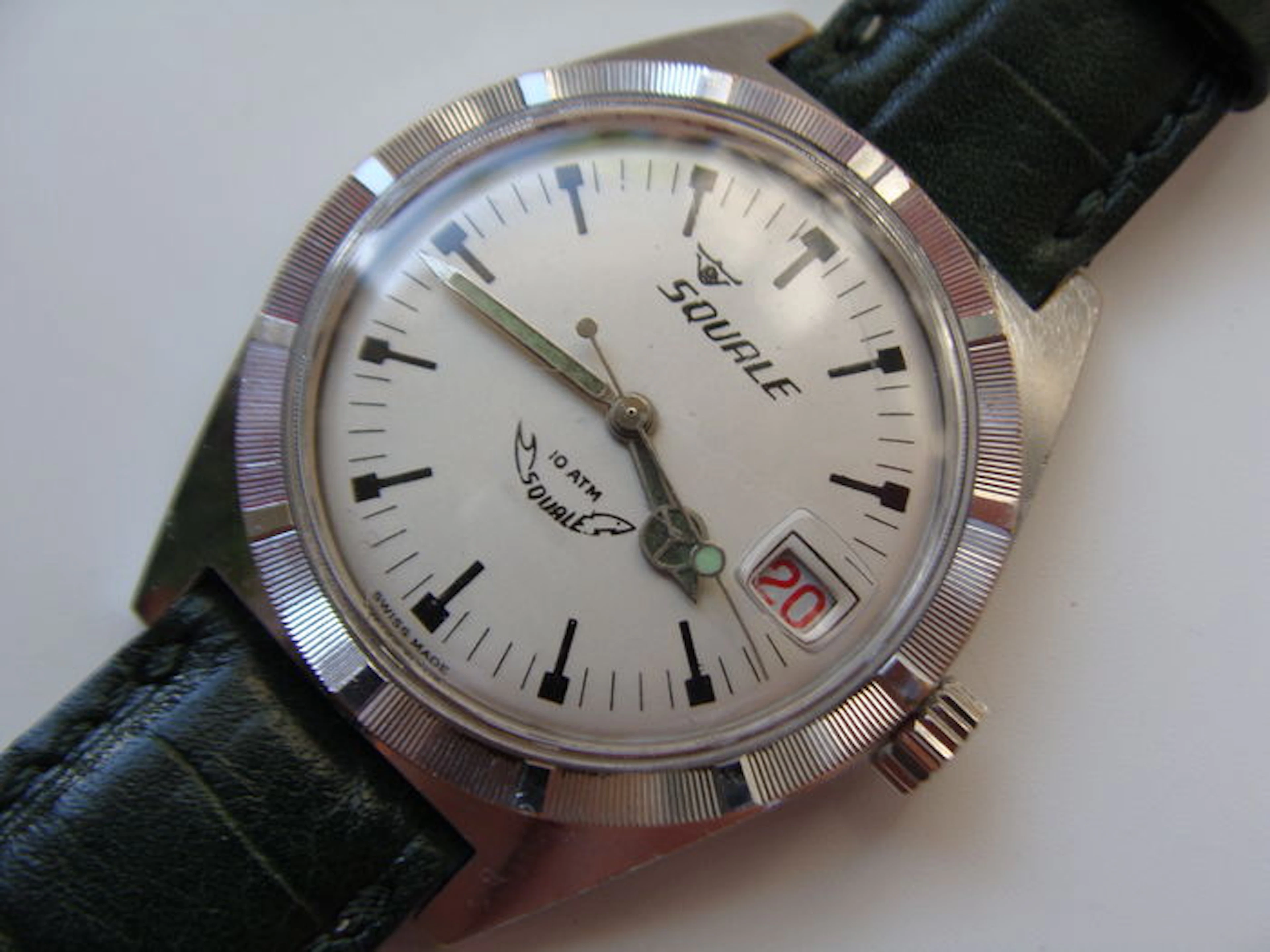SQUALE SUBMARINER 10 ATM - MEN'S WRIST WATCH - VINTAGE 1970s