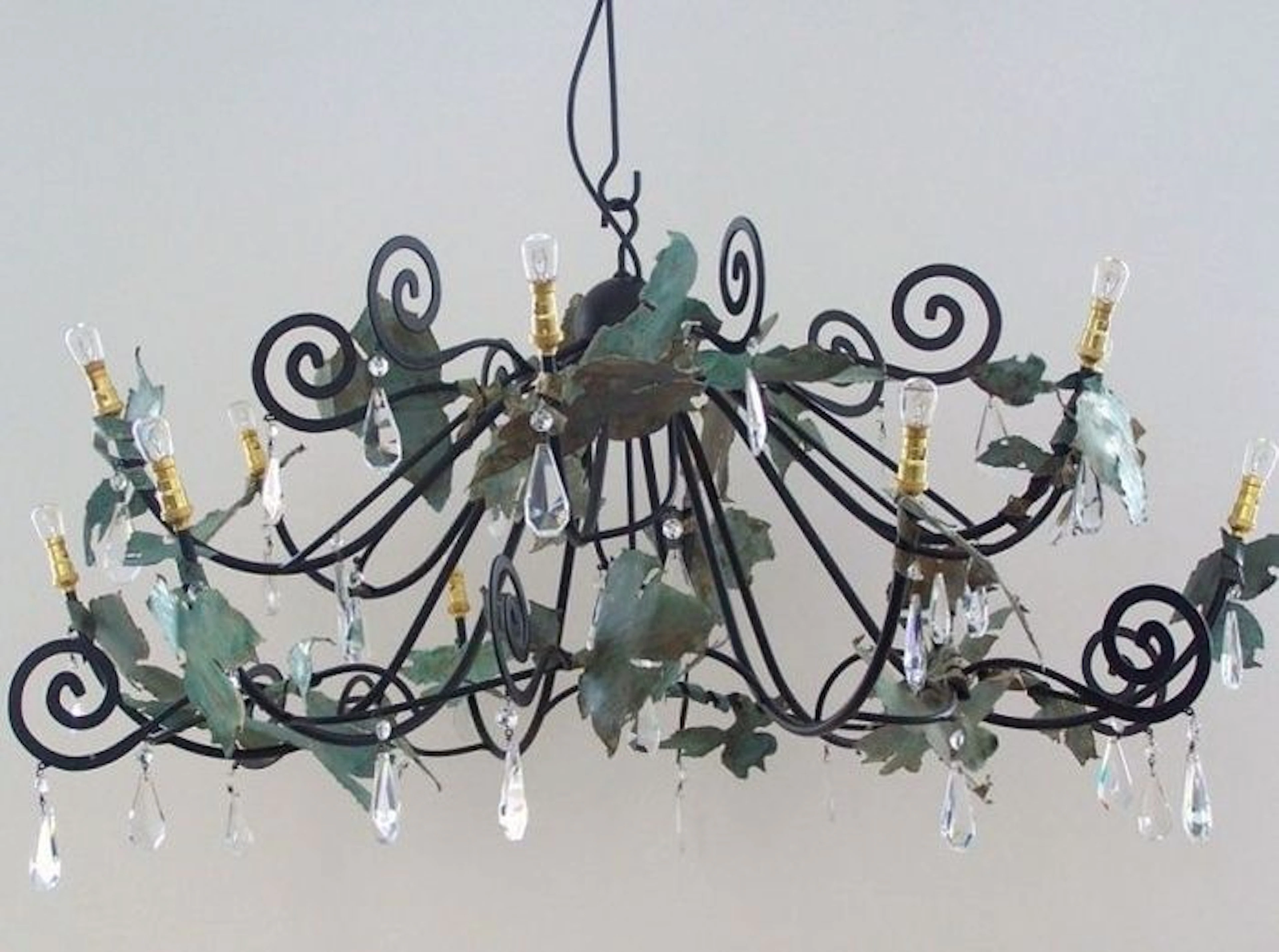 Maroeska Metz, chandelier Baroque