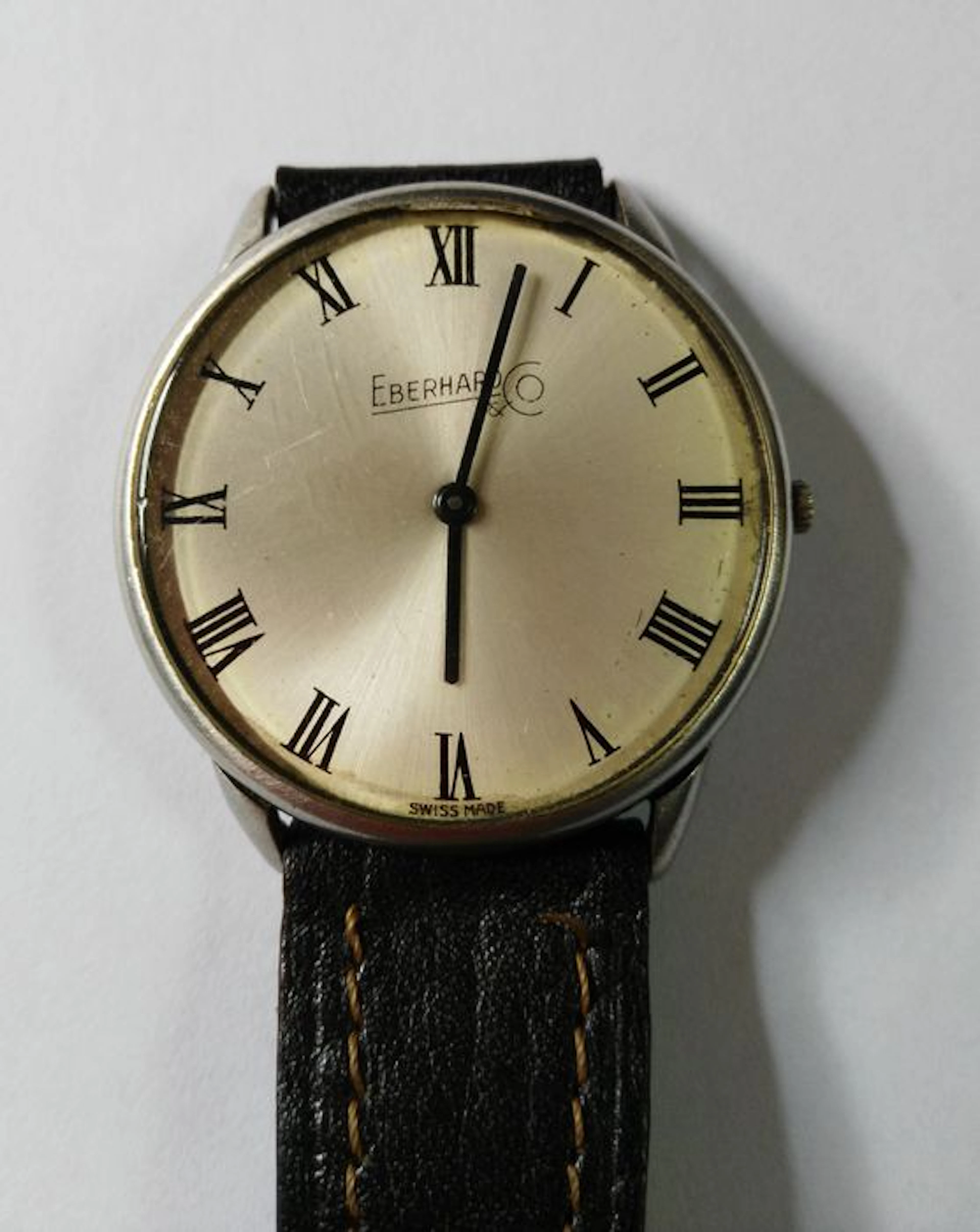 Eberhard En Oro Blanco – reloj hombres