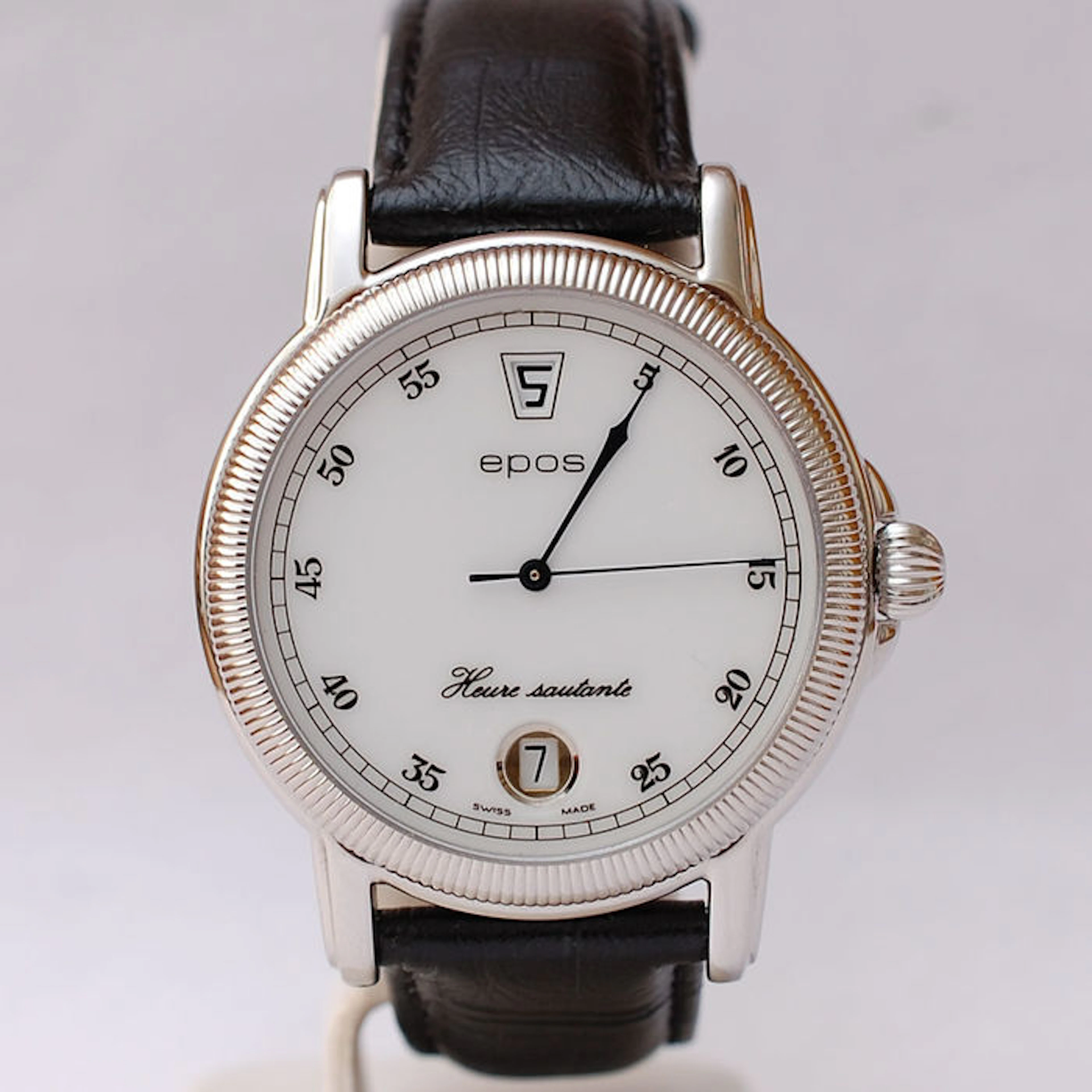 Epos Heaures Sautante Jump Hour Watch – Gent's Watch