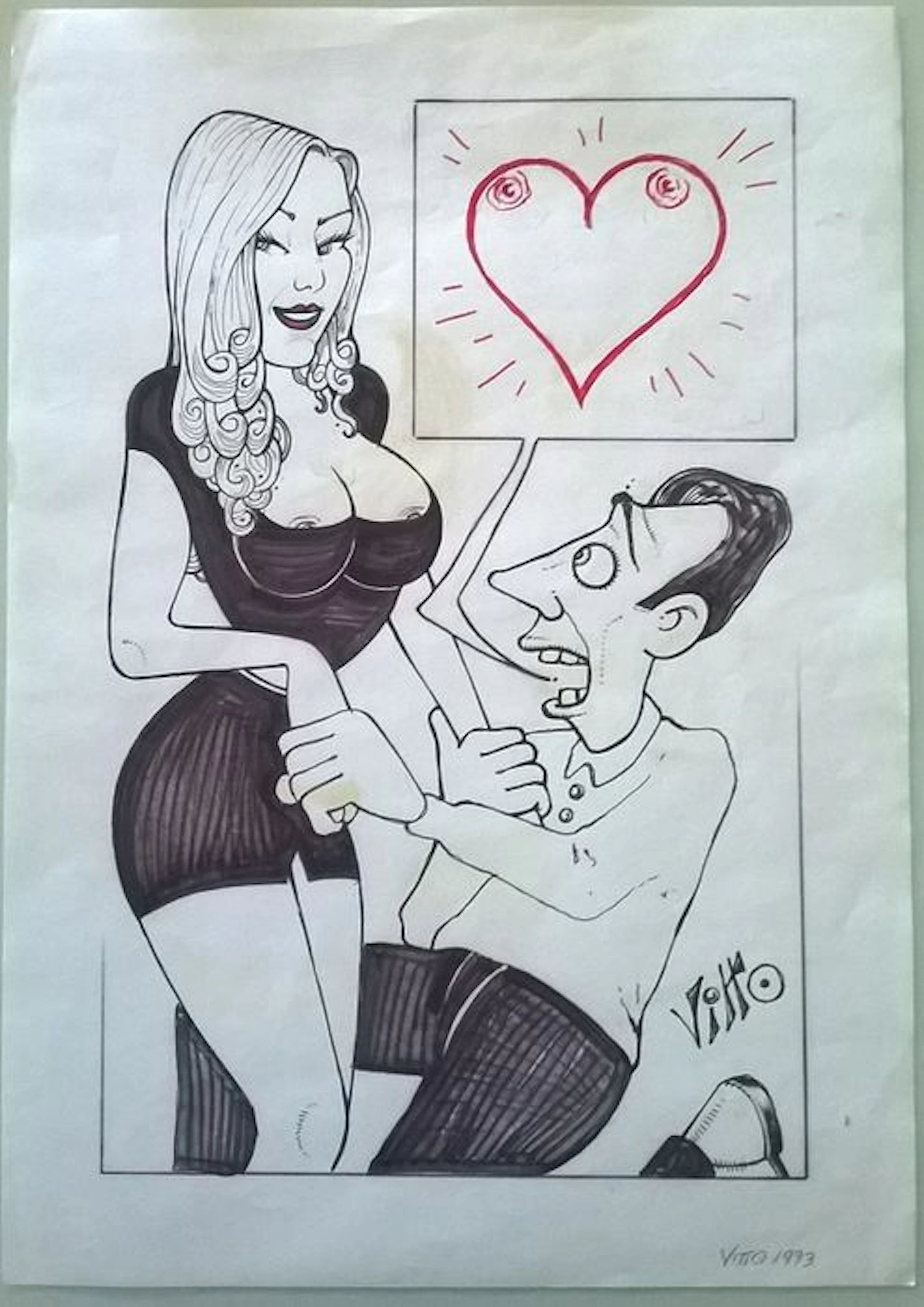 Vitto - Original drawing - Moana - (1993)
