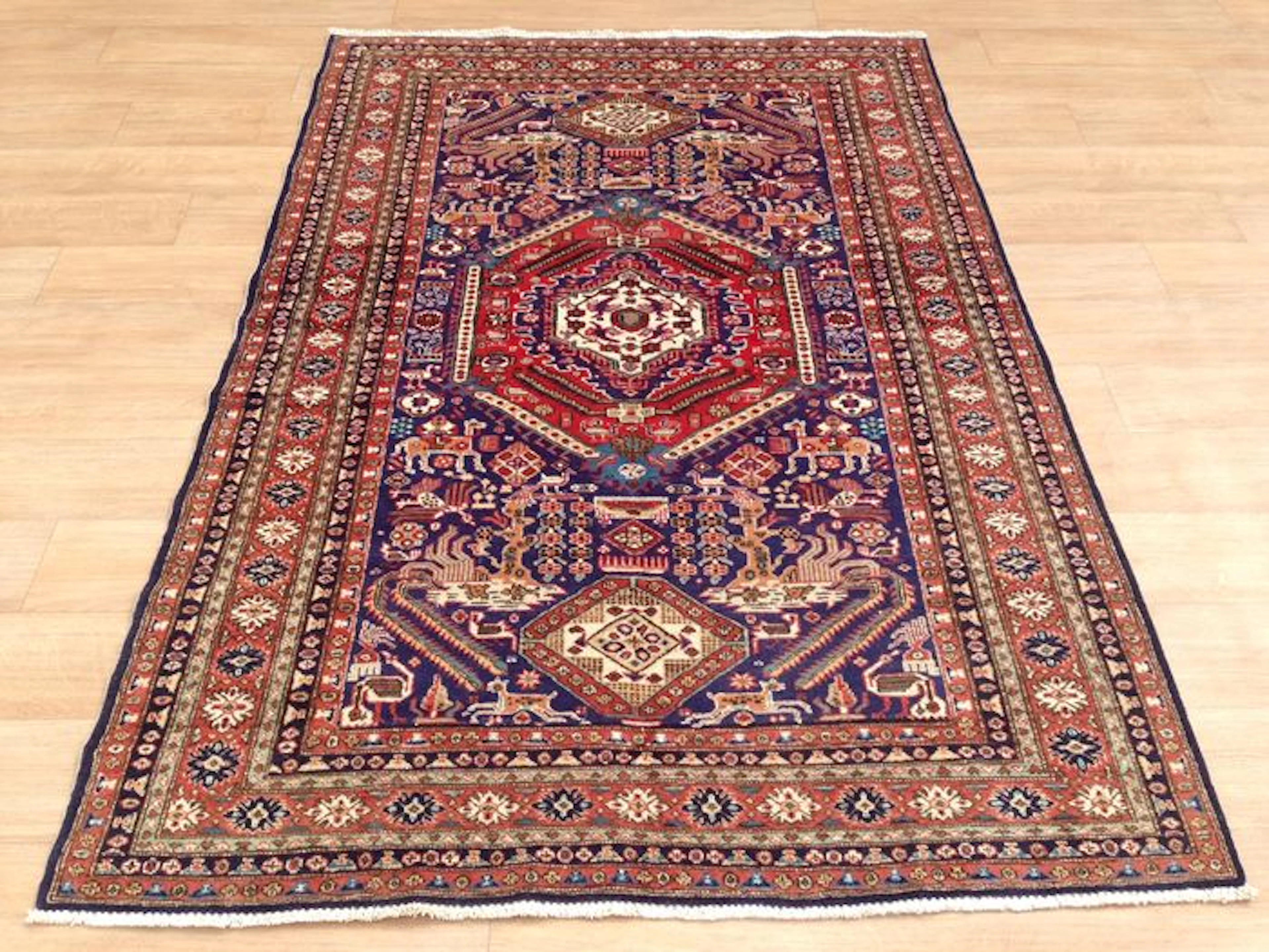 Ardebil with extraordinary pattern - Persian rug - 1990s - from €1, no reserve price