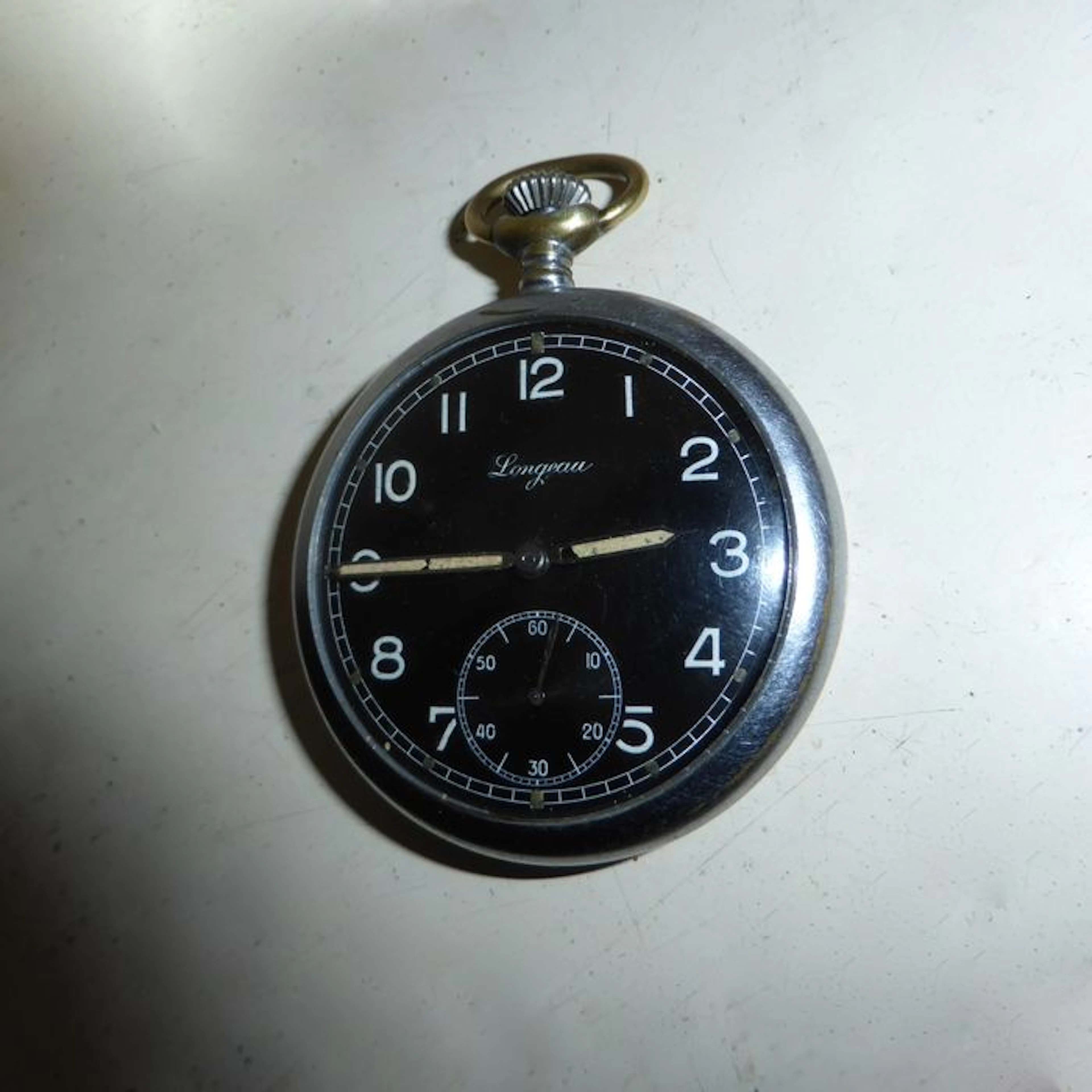 German military pocketwatch - WW 2 - Brand Longeau -