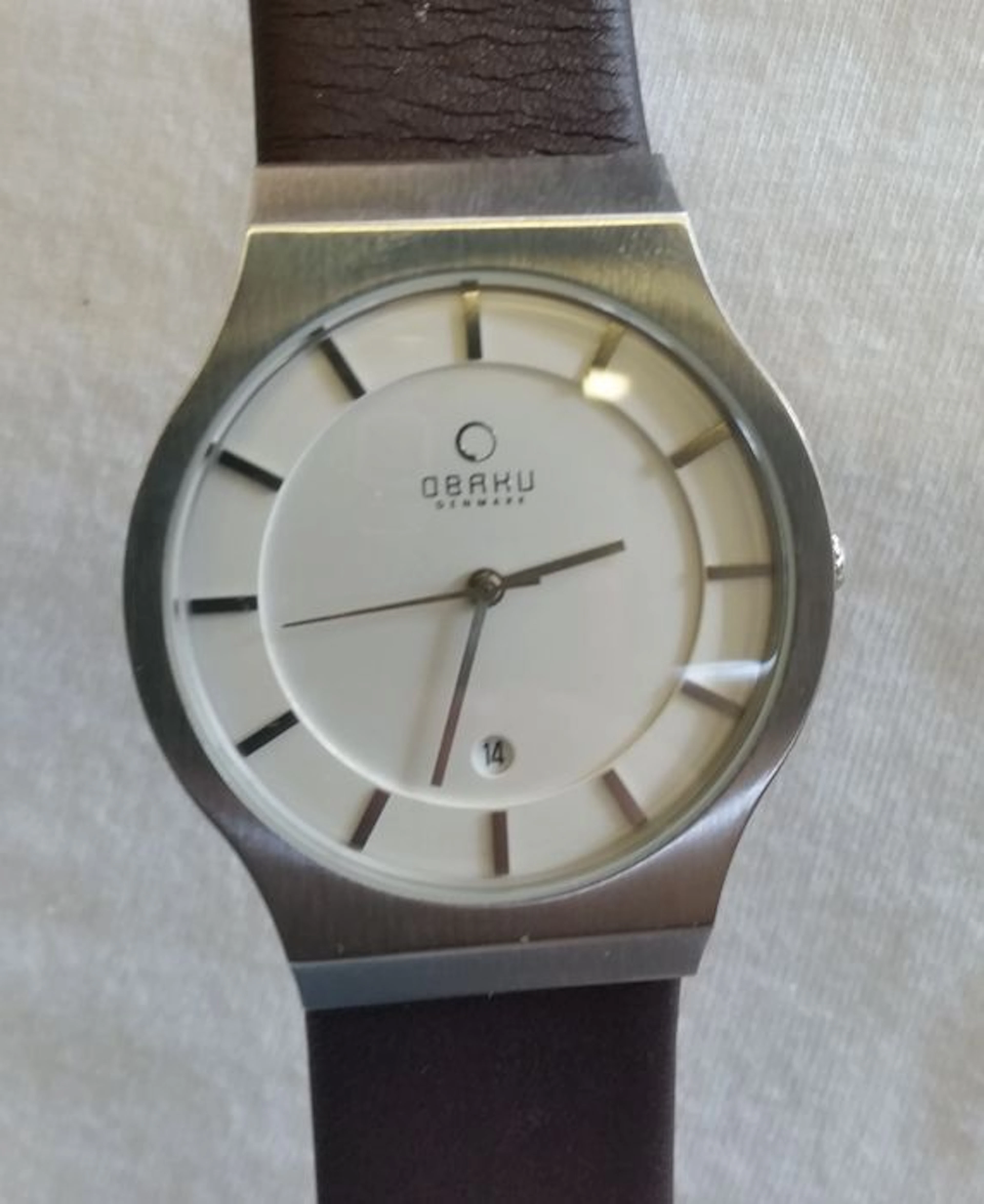 OBAKU Denmark – men's wristwatch – never worn