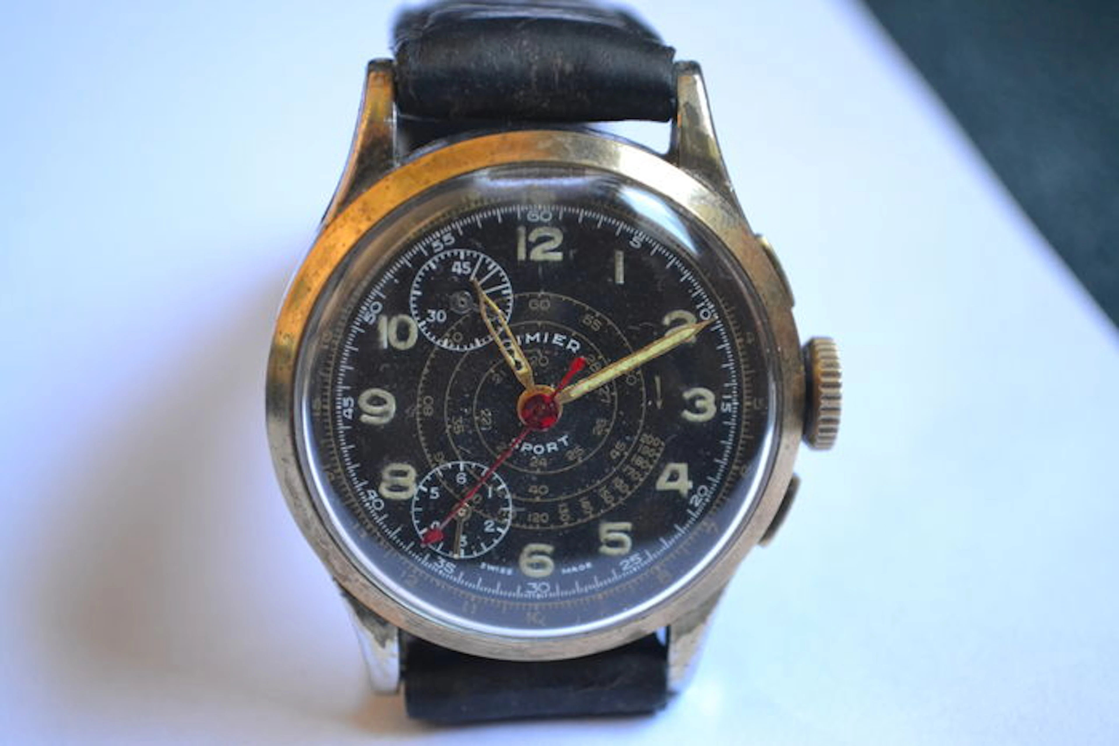 CIMIER SPORT, OROLOGIO DA POLSO UOMO, ANNI 50