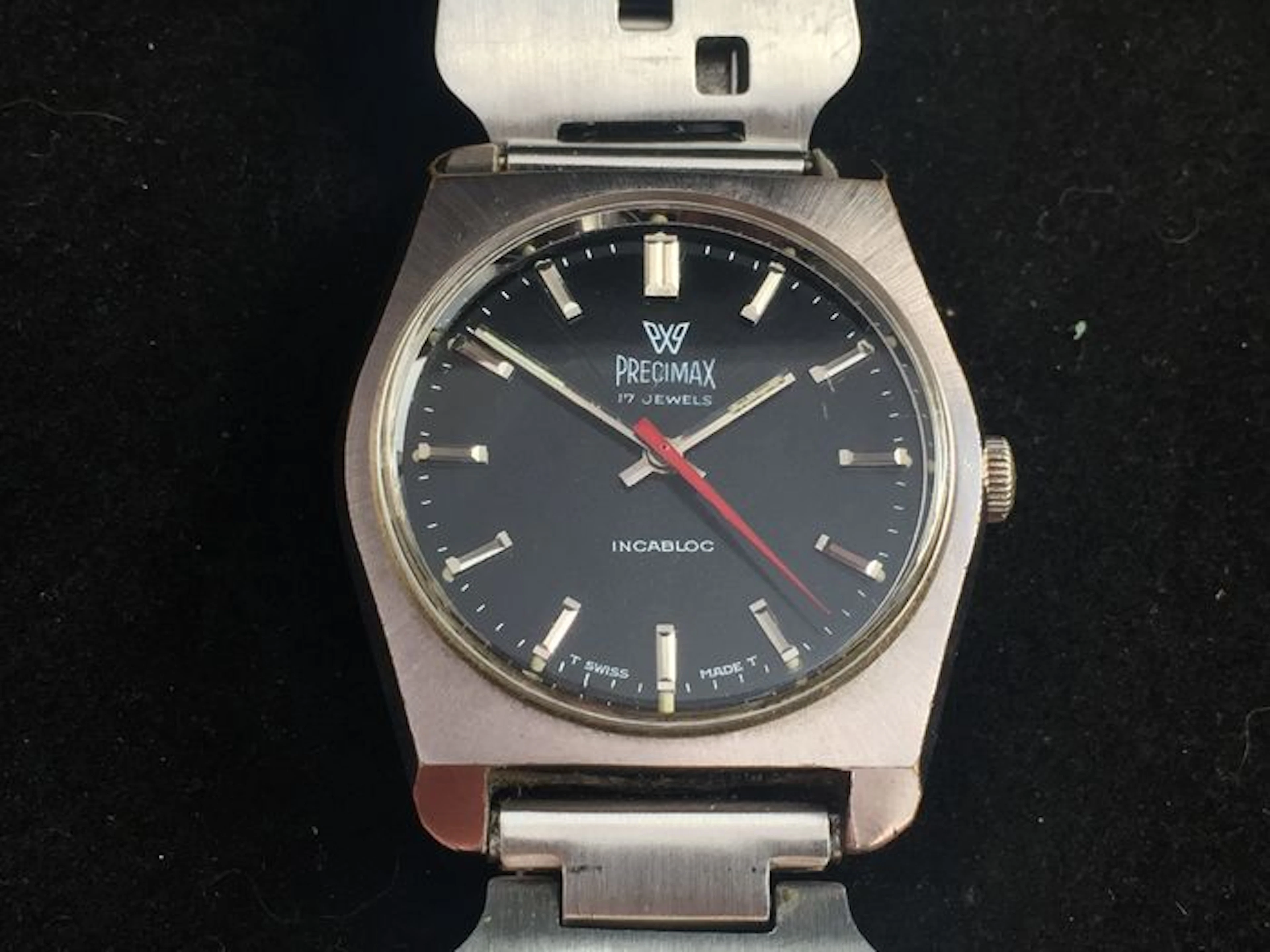 Precimax – men's wristwatch – 1970s