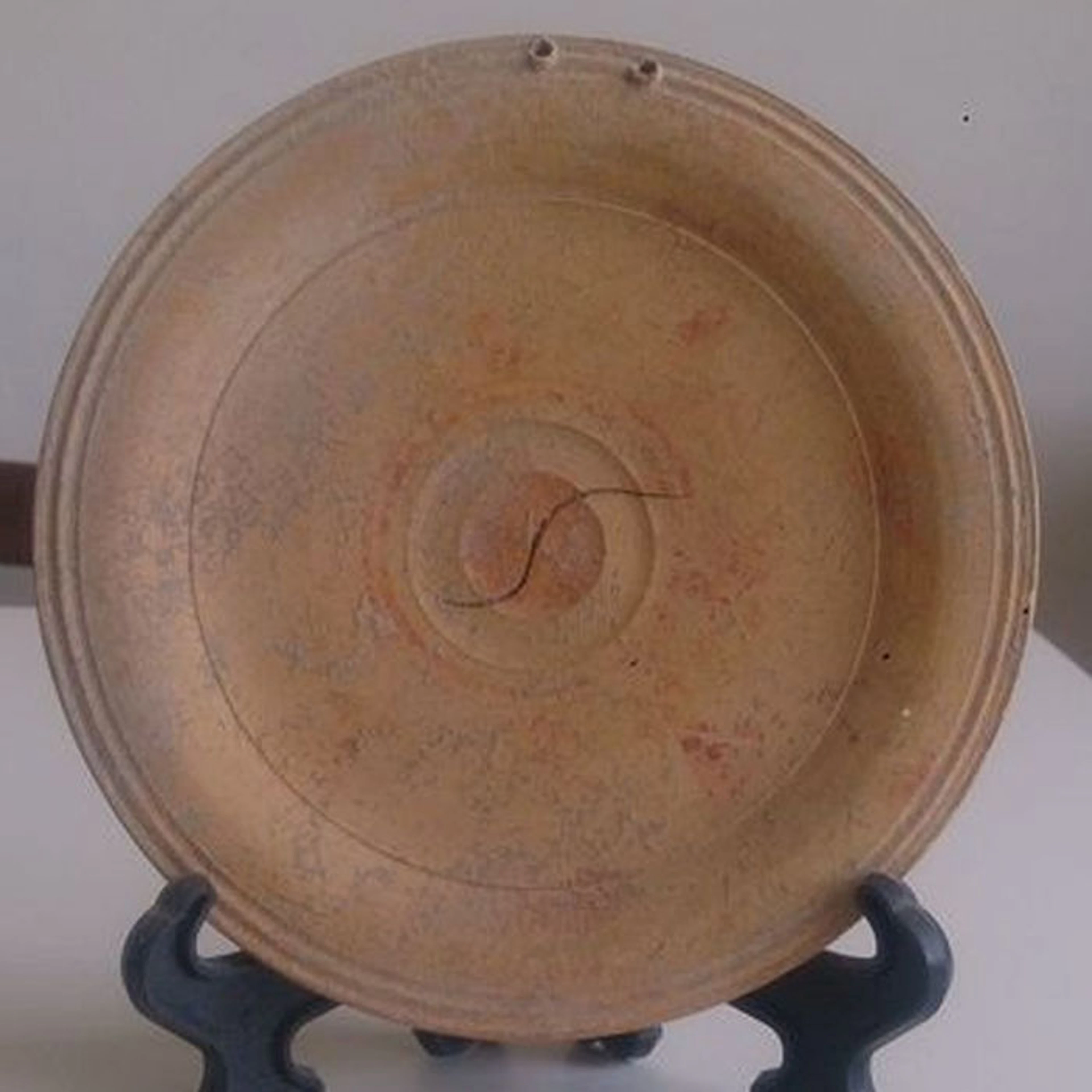 Rare Greek terracotta plate - 150 mm diameter