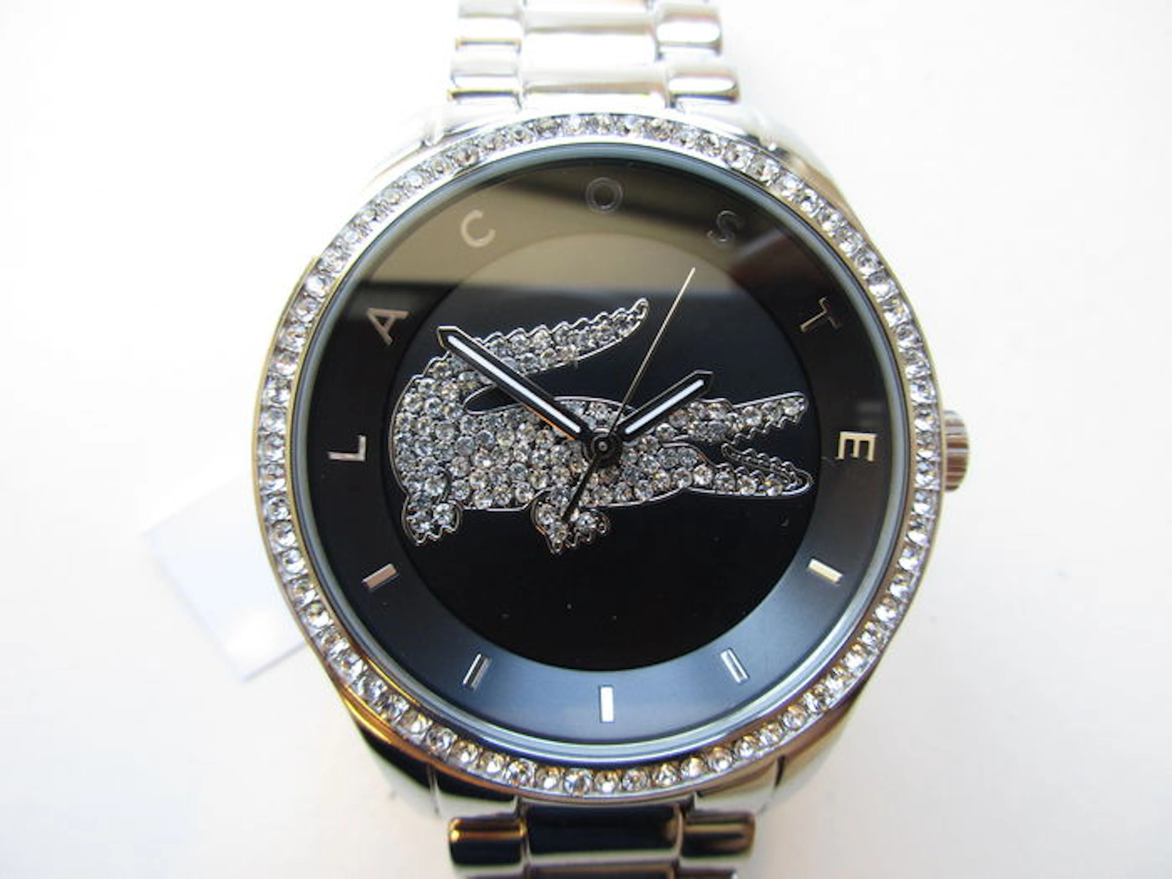 Lacoste Bling Bling Crocodile – men's wristwatch ref. LC.74.3.14 – mid 2014