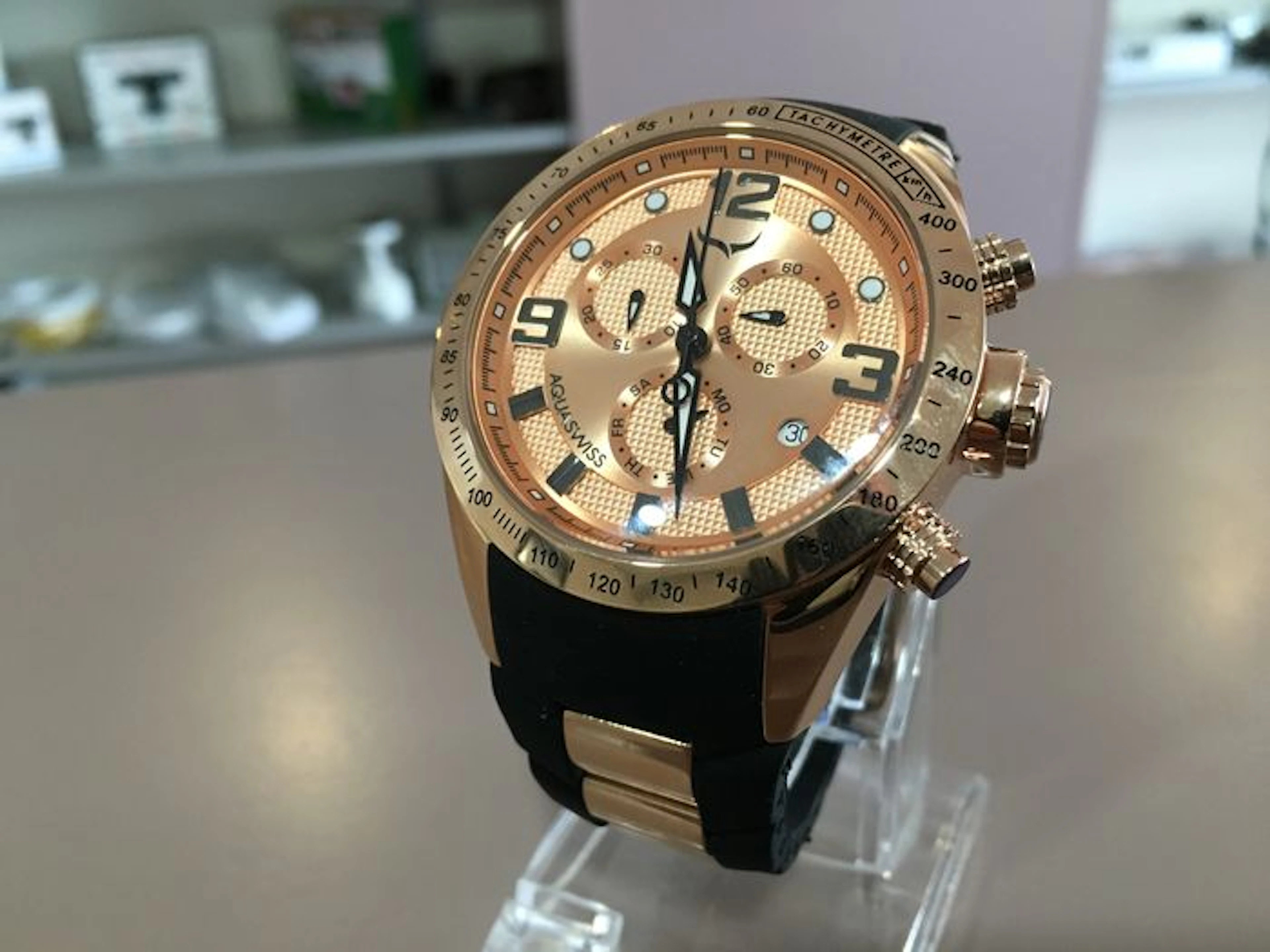 Aquaswiss Trax 6 hand 80G6H061. Never worn