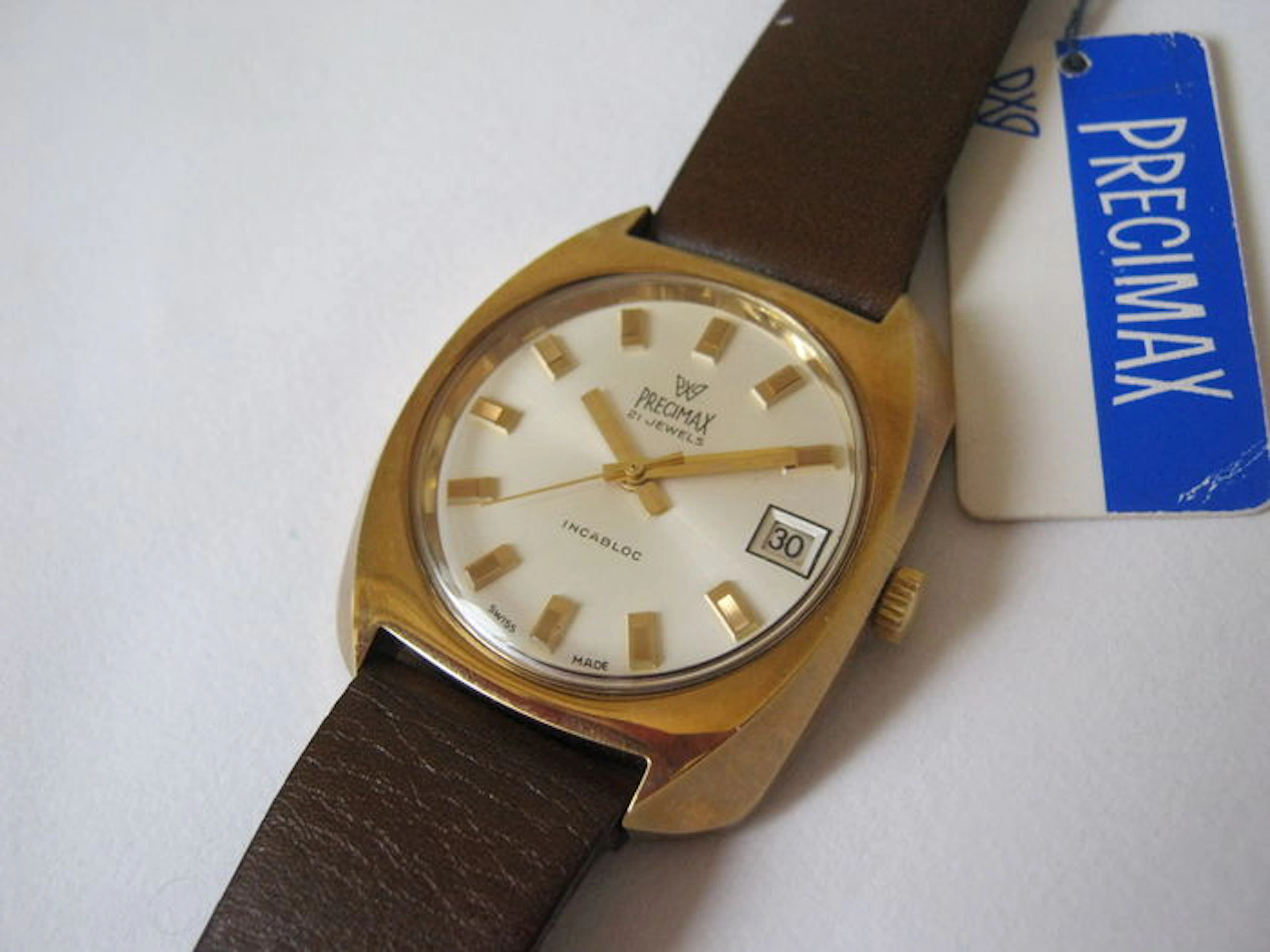 Precimax men's watch – 1970, never worn.