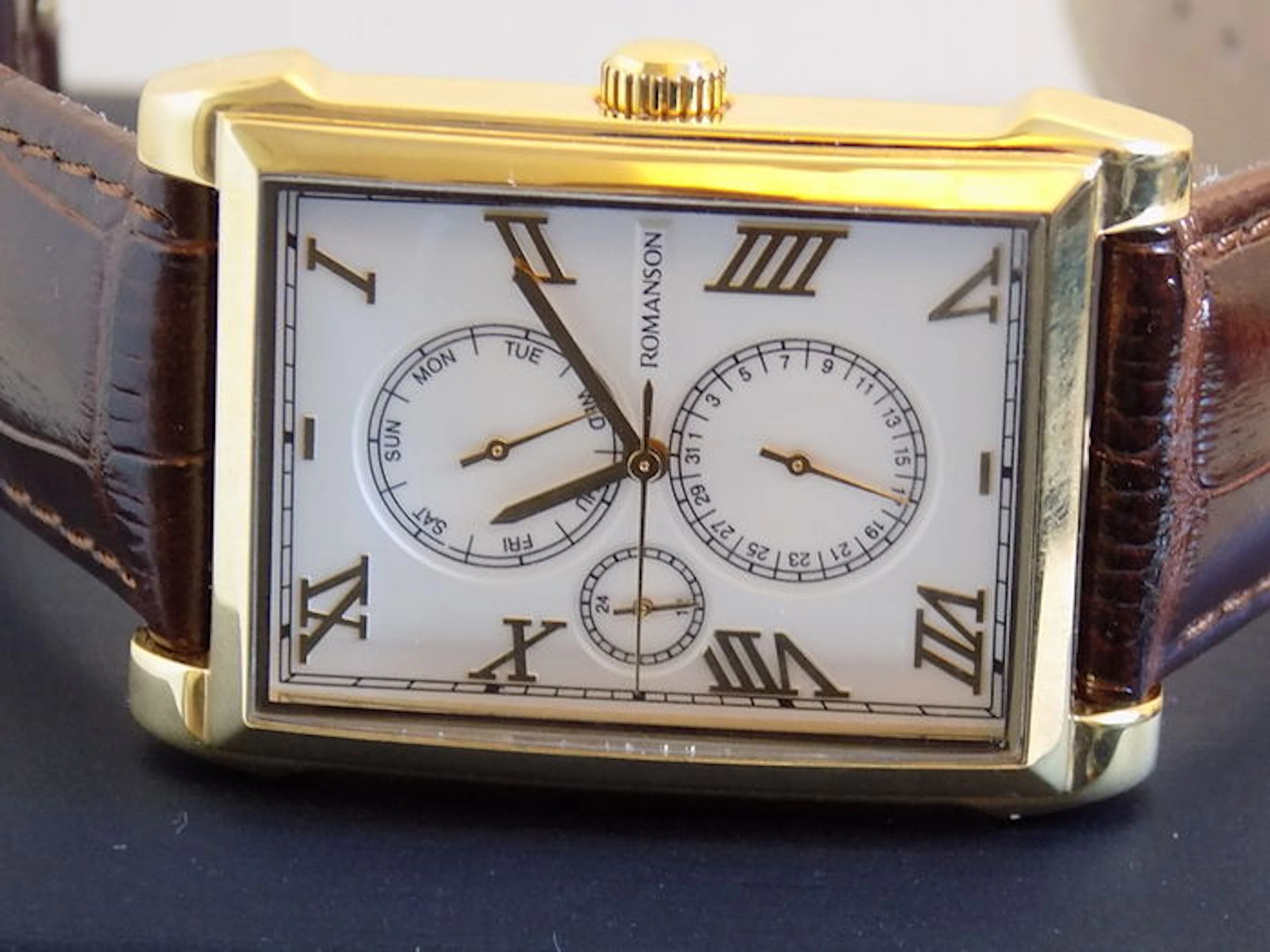 Romanson Gold Analogue – Men’s wristwatch – 2016