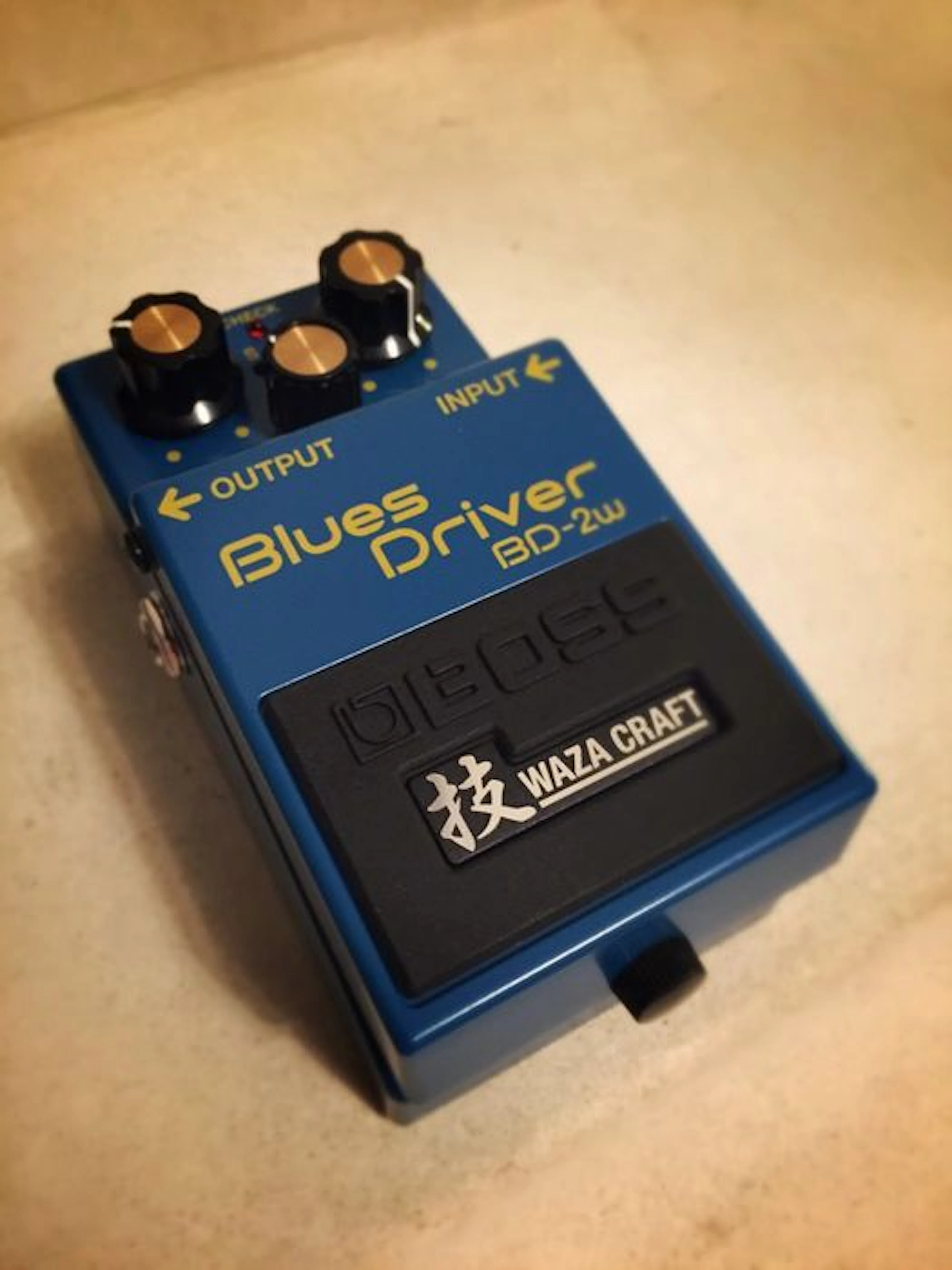 Boss BD-2W Waza Craft Blues Driver Effect Pedaal.