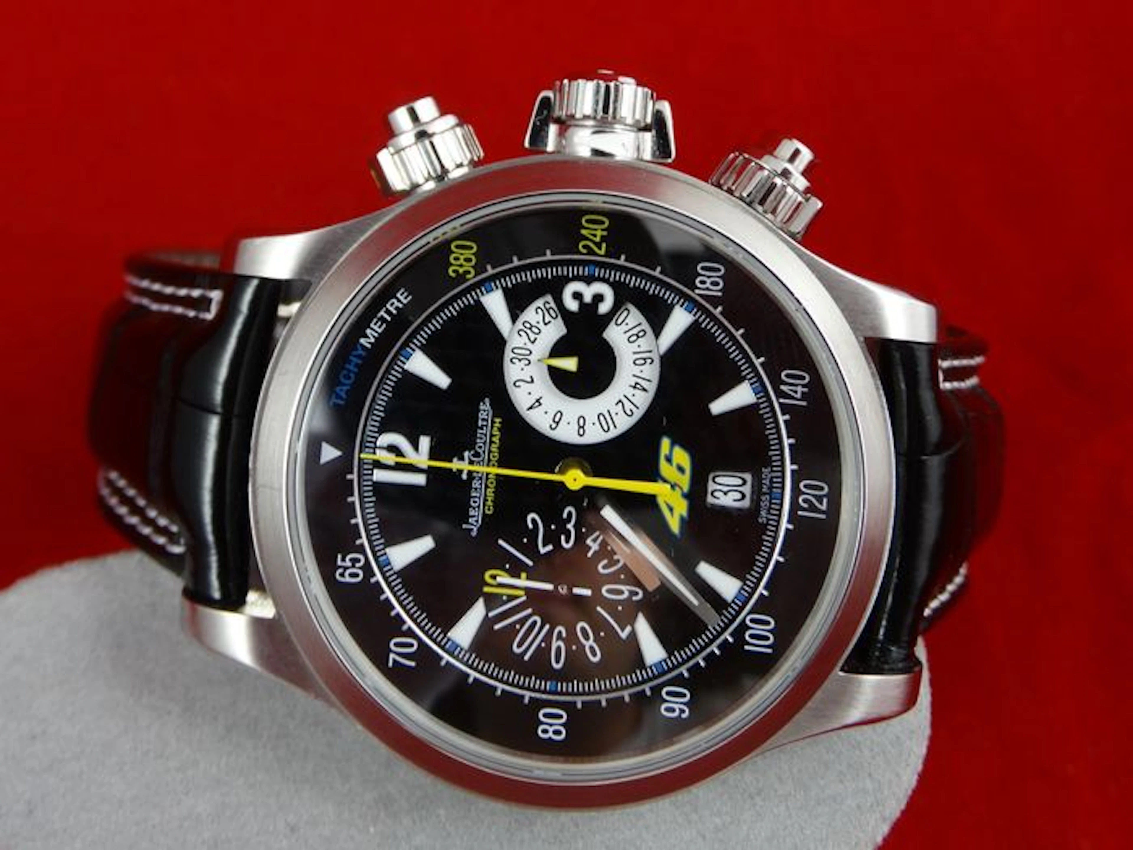 JAEGER LE-COULTRE Master Compressor Valentino Rossi 46 Special Edition – Gentlemen's wristwatch – 2013