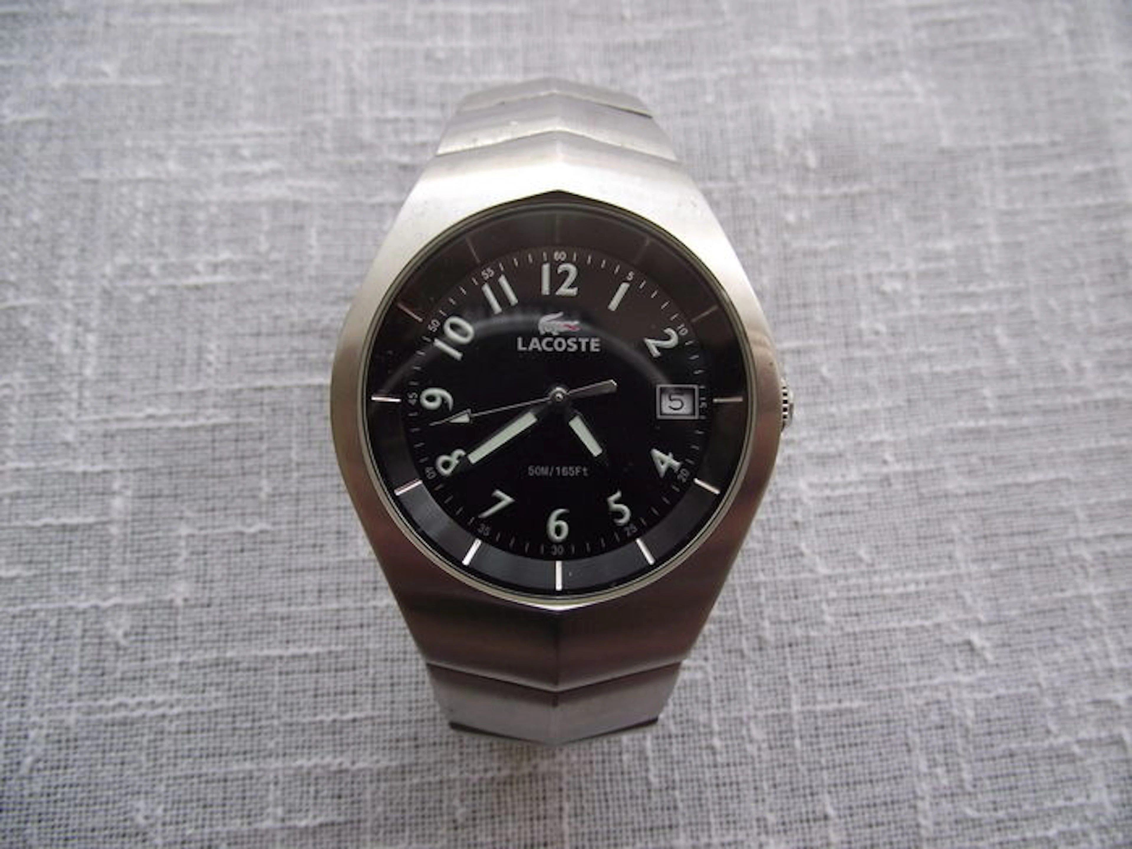 Lacoste 3600G 63 – stainless steel water resistant gents' wristwatch, circa 2000s