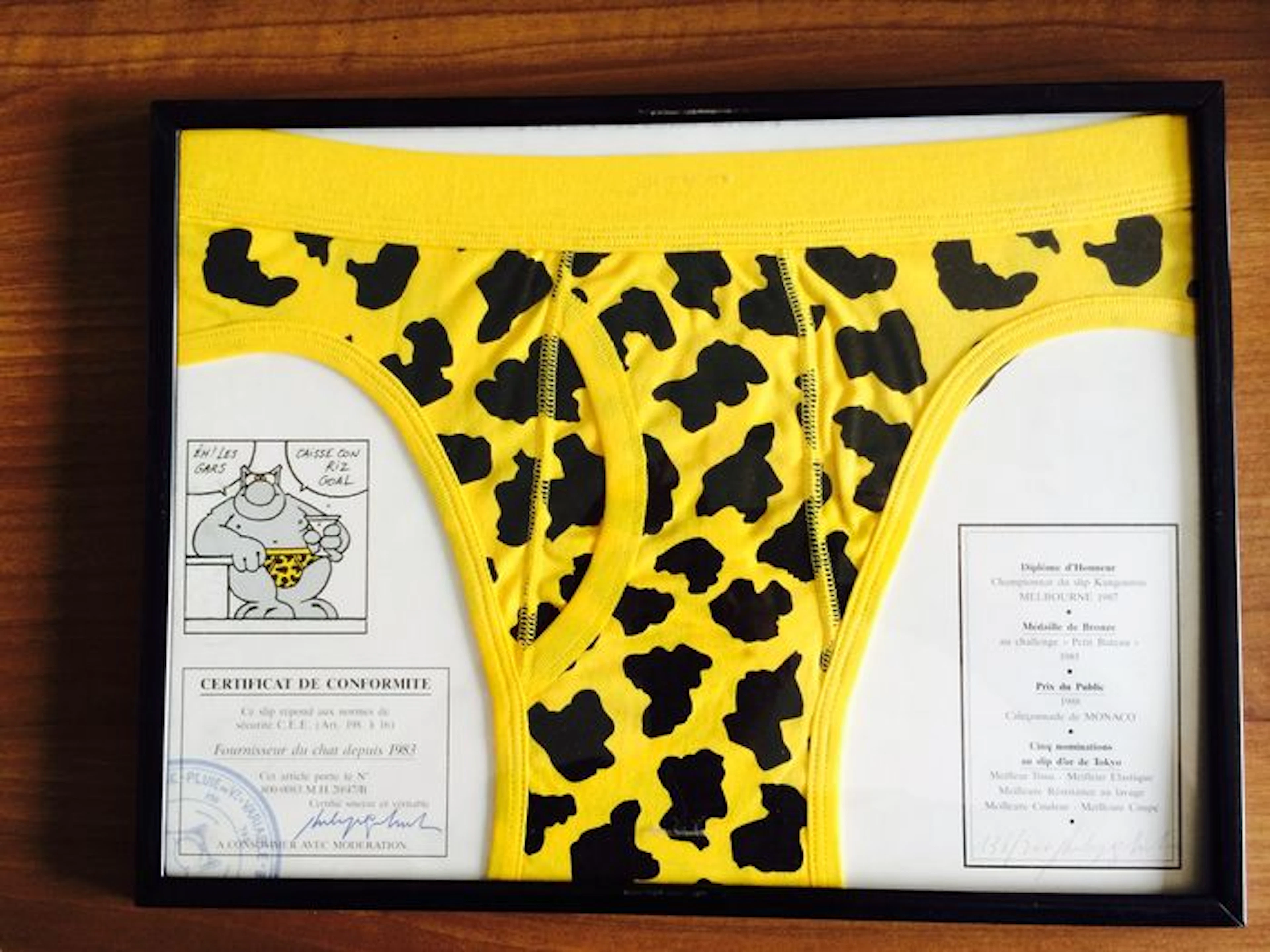 Geluck, Philippe - Slip - Le chat - (1988)