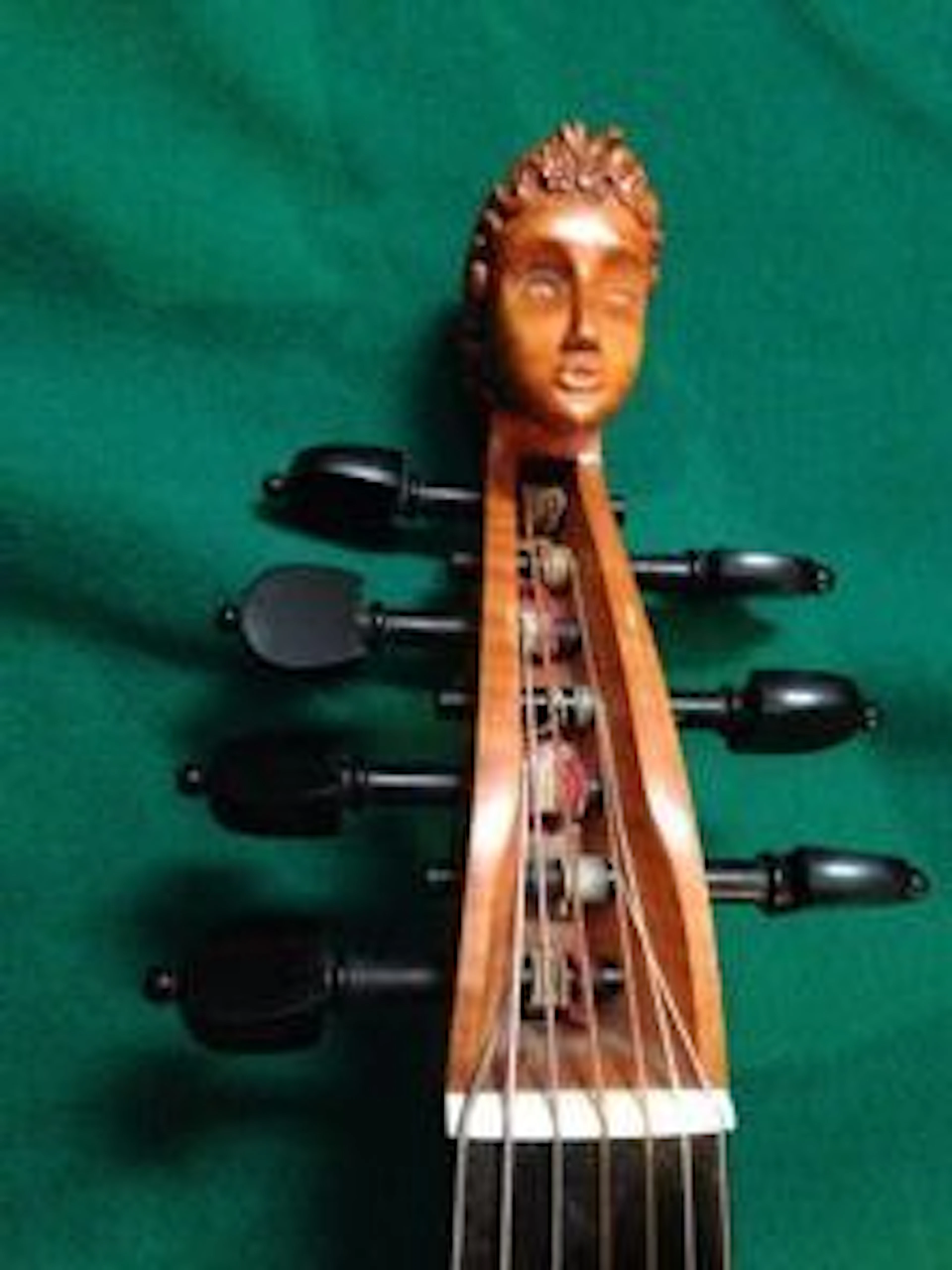 VIOLA DA GAMBA LOW ROPES 7 Luthier Marco Salerno - Zagarolo 2006