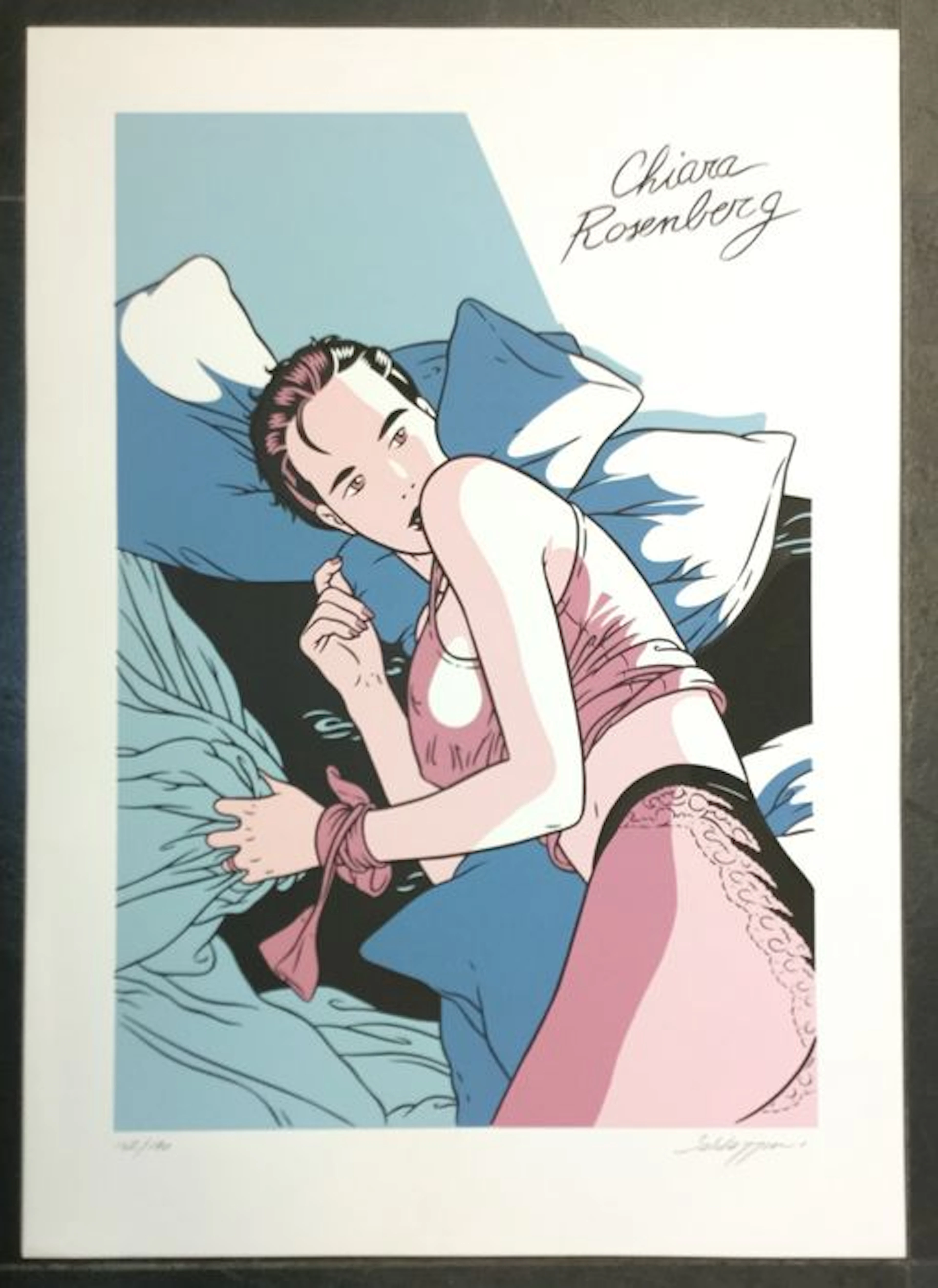 Baldazzini, Roberto - serigraphy - Chiara Rosenberg - (2000)