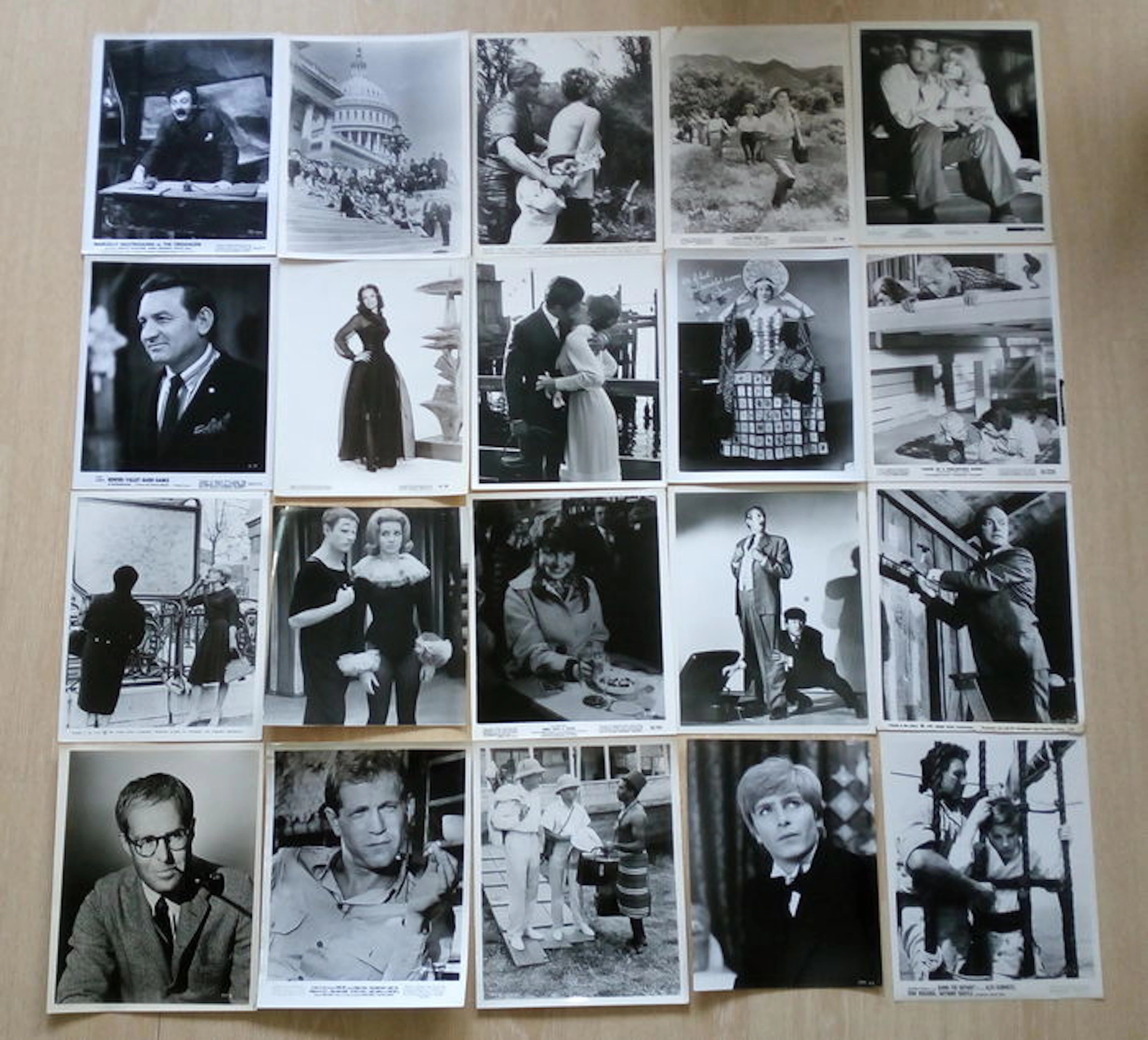 Vintage Movie photos / stills / lobby cards - Over 300 movie stills photos from movies and moviestars from the 1960s – Lana Turner Clint Eastwood Spencer Tracy Katharine Hepburn