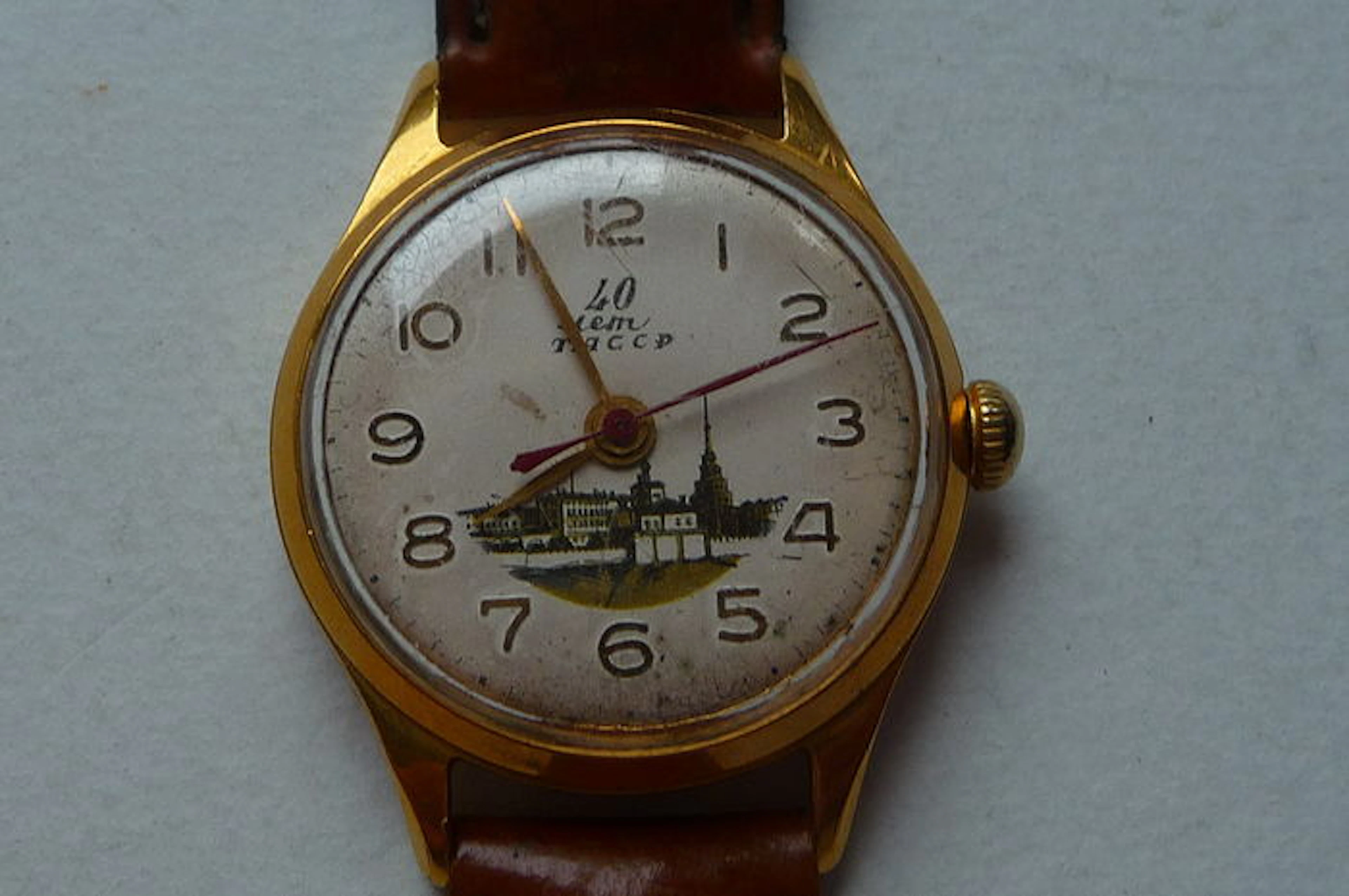 40 лем тасср – men's watch – second half 20th century.