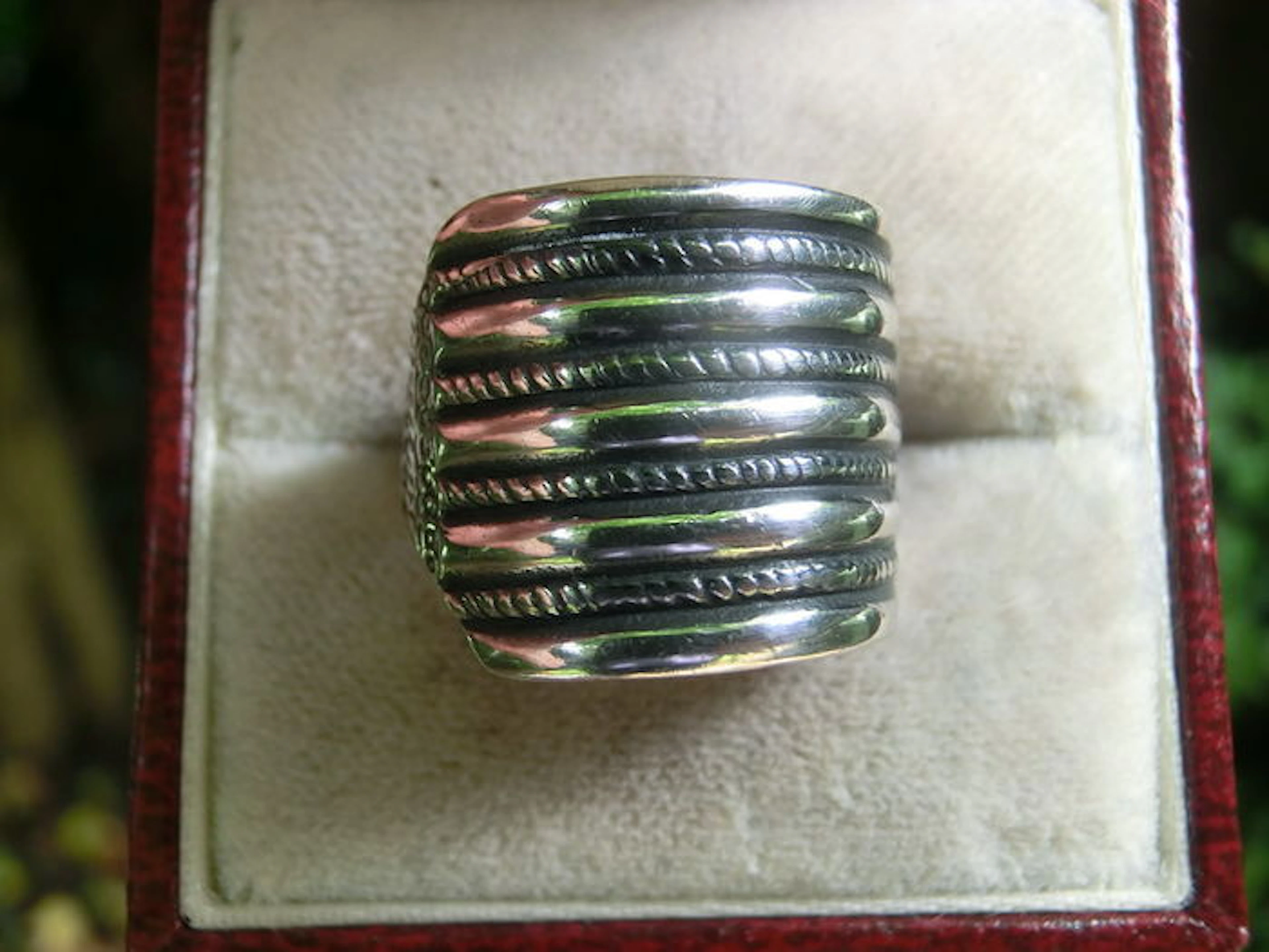 Silver ring from BAS.