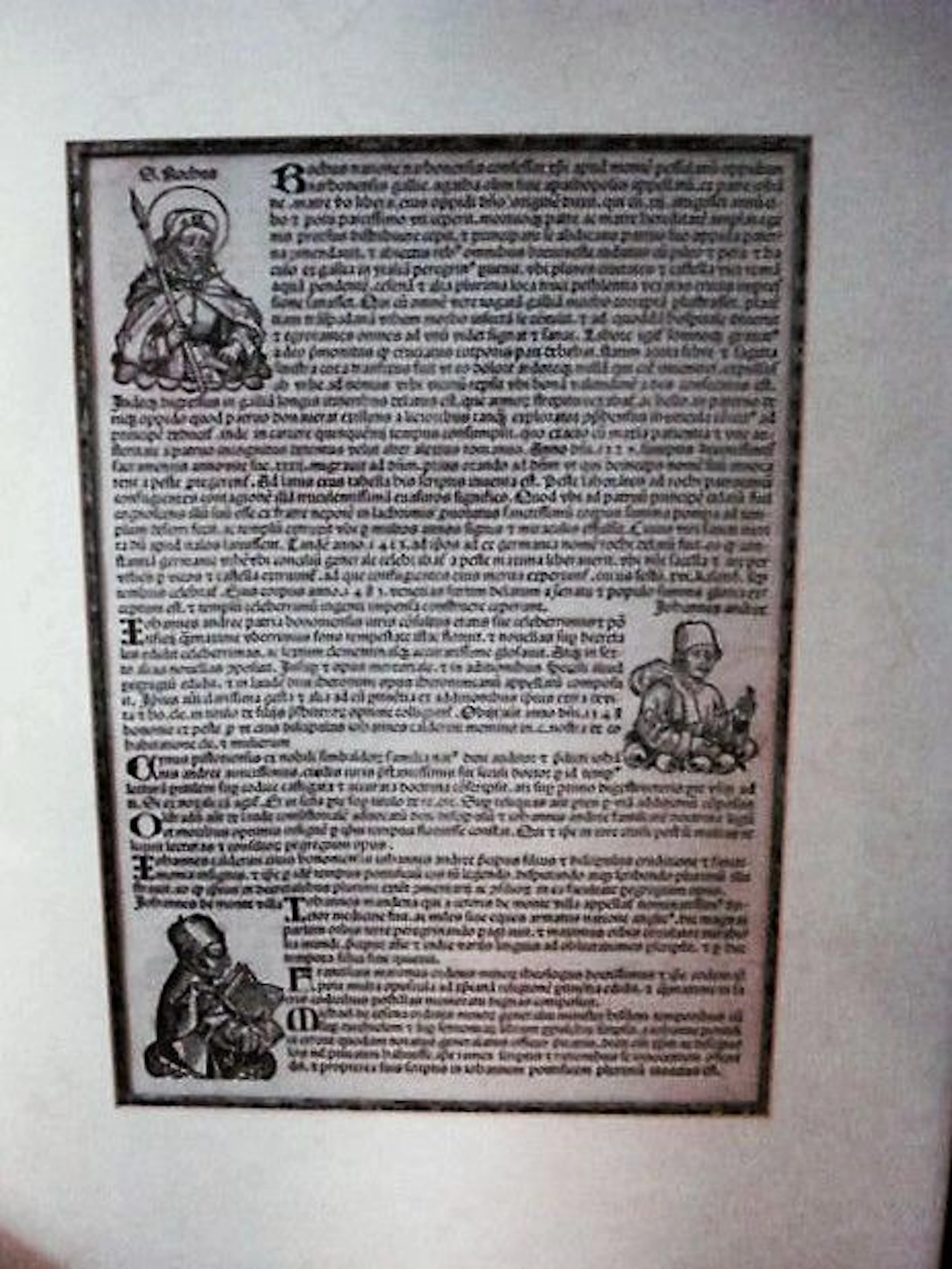 Incunabel; Blad uit de Liber Chronicarum van Hartmann Schedel - blad CCXXVII - 1493
