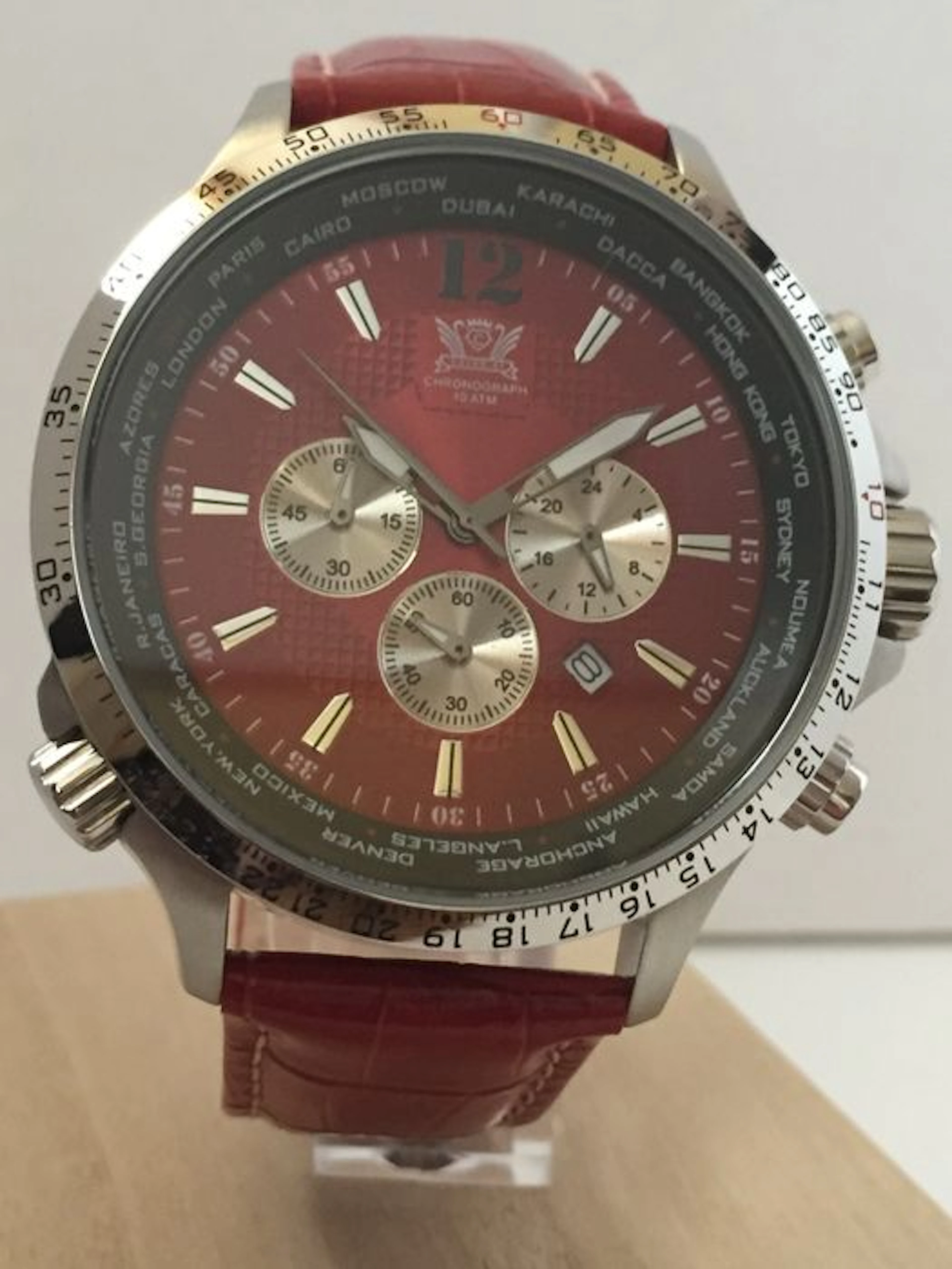 Cavadini "Streetfighter Flight Computer-Chronograph" – men's wristwatch – 2014