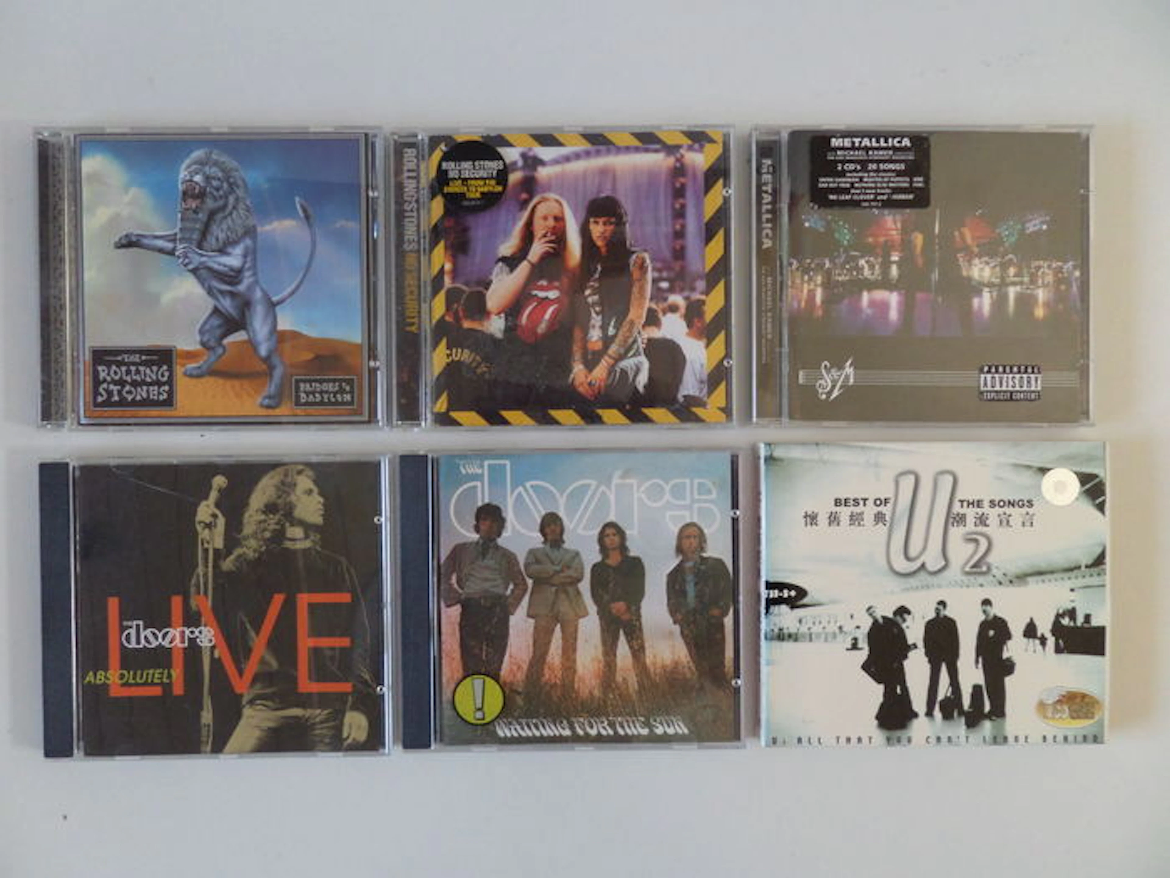 Classic Rock and Pop – Lot of 33 CD's or CD-boxes.