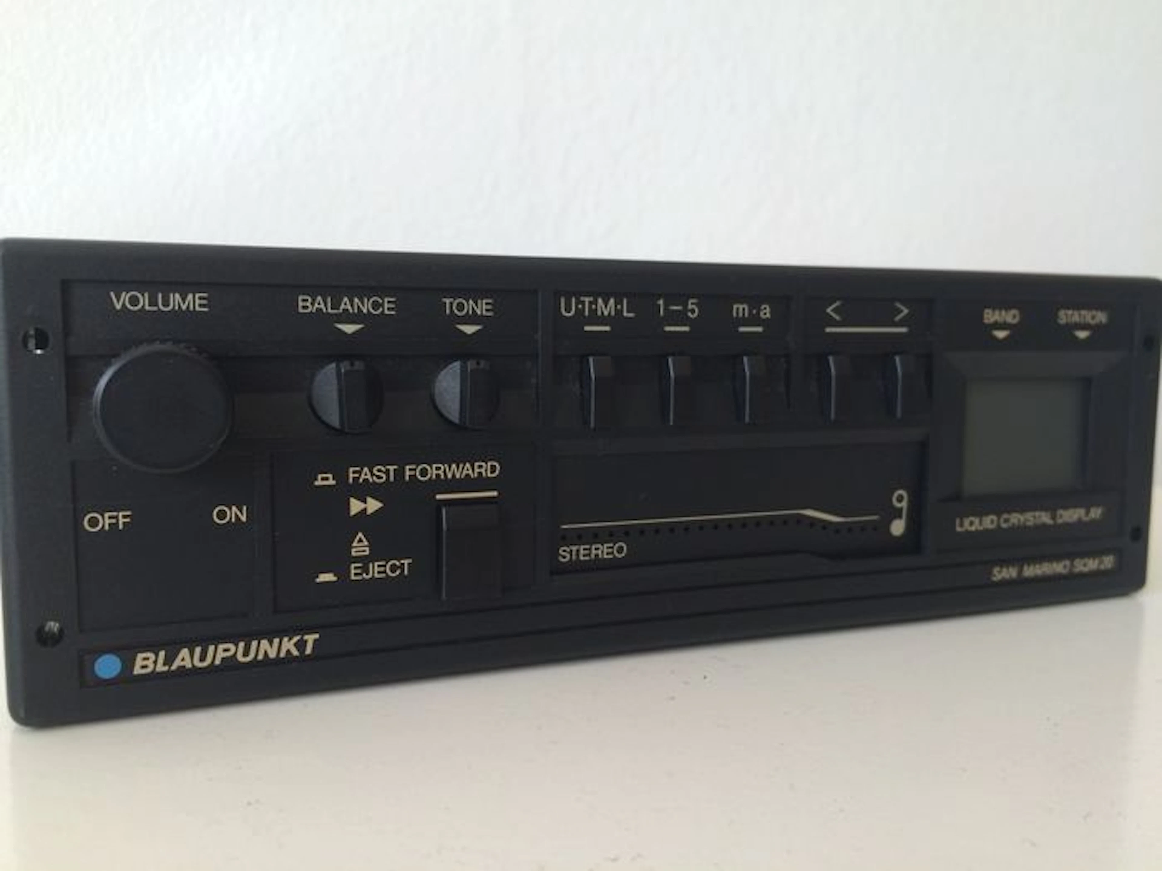 BLAUPUNKT San Marino SQM 20 stereo radio cassette player