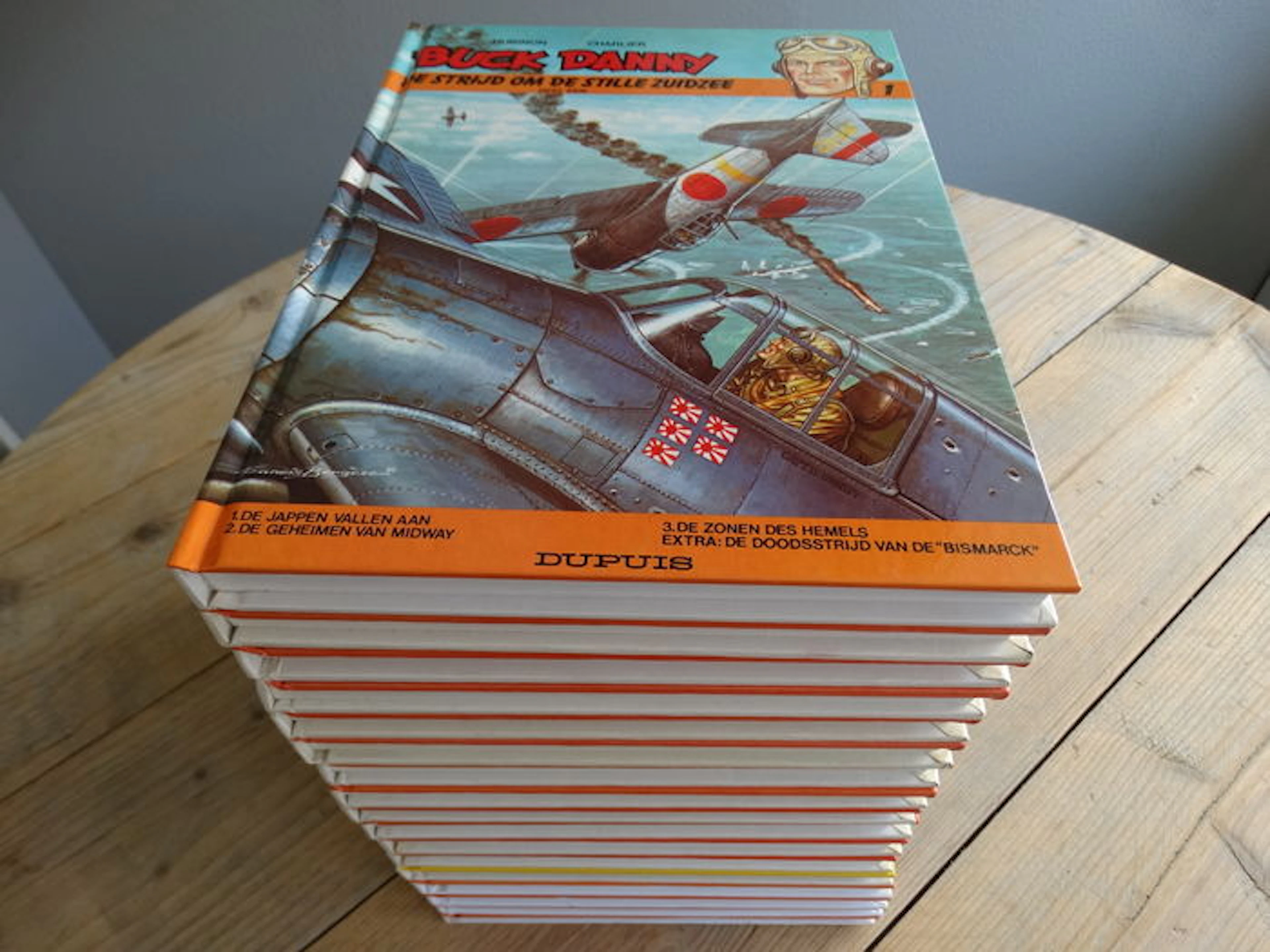 Buck Danny - 1 t/m 16 compleet + Tarawa - 17x hc - Bundelingen - 1e druk heruitgave - ( 1983/ 2006 )