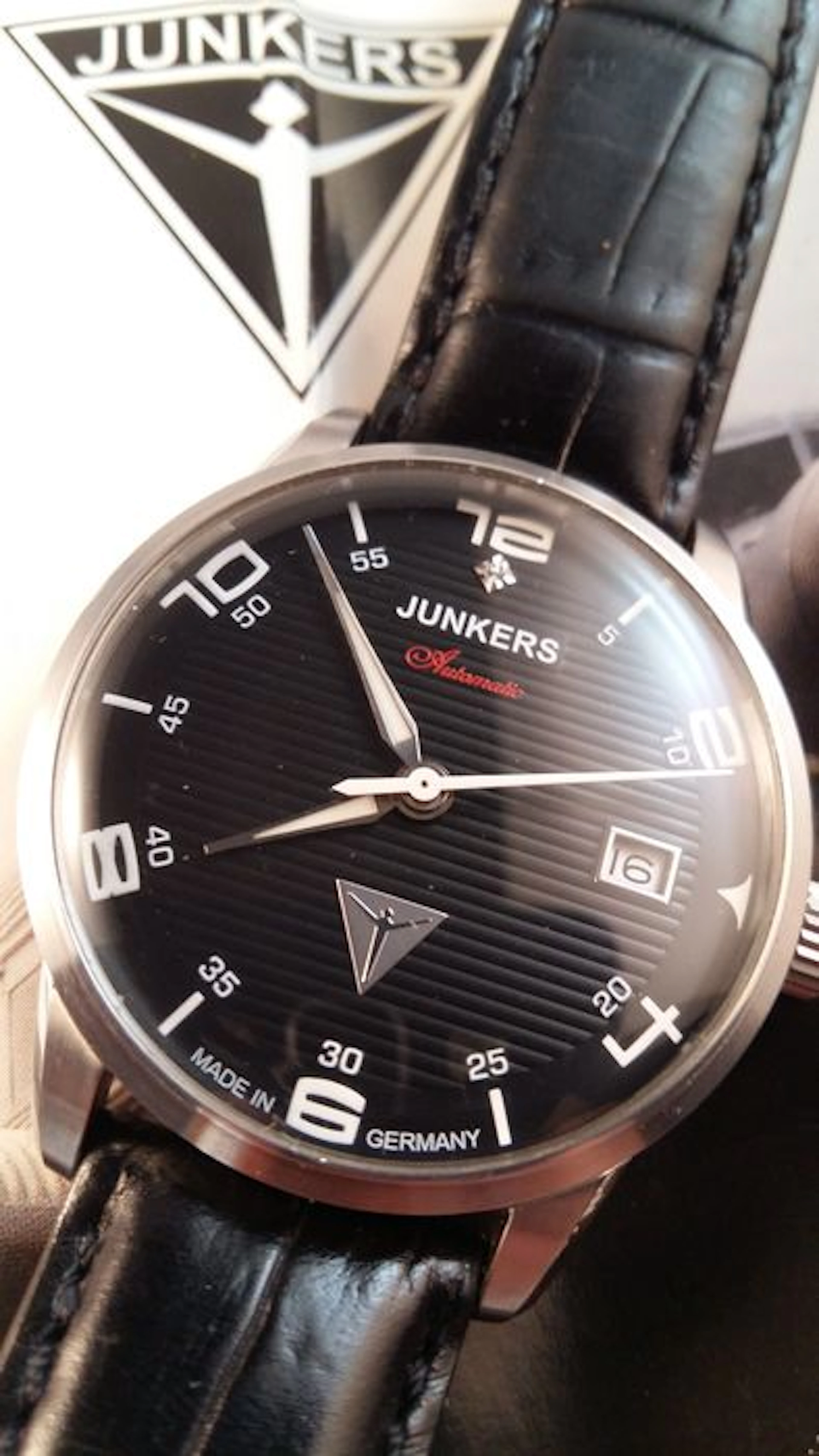 JUNKERS Wellblech Flatline Ju W34 – Ladies Wristwatch – from 2010 on