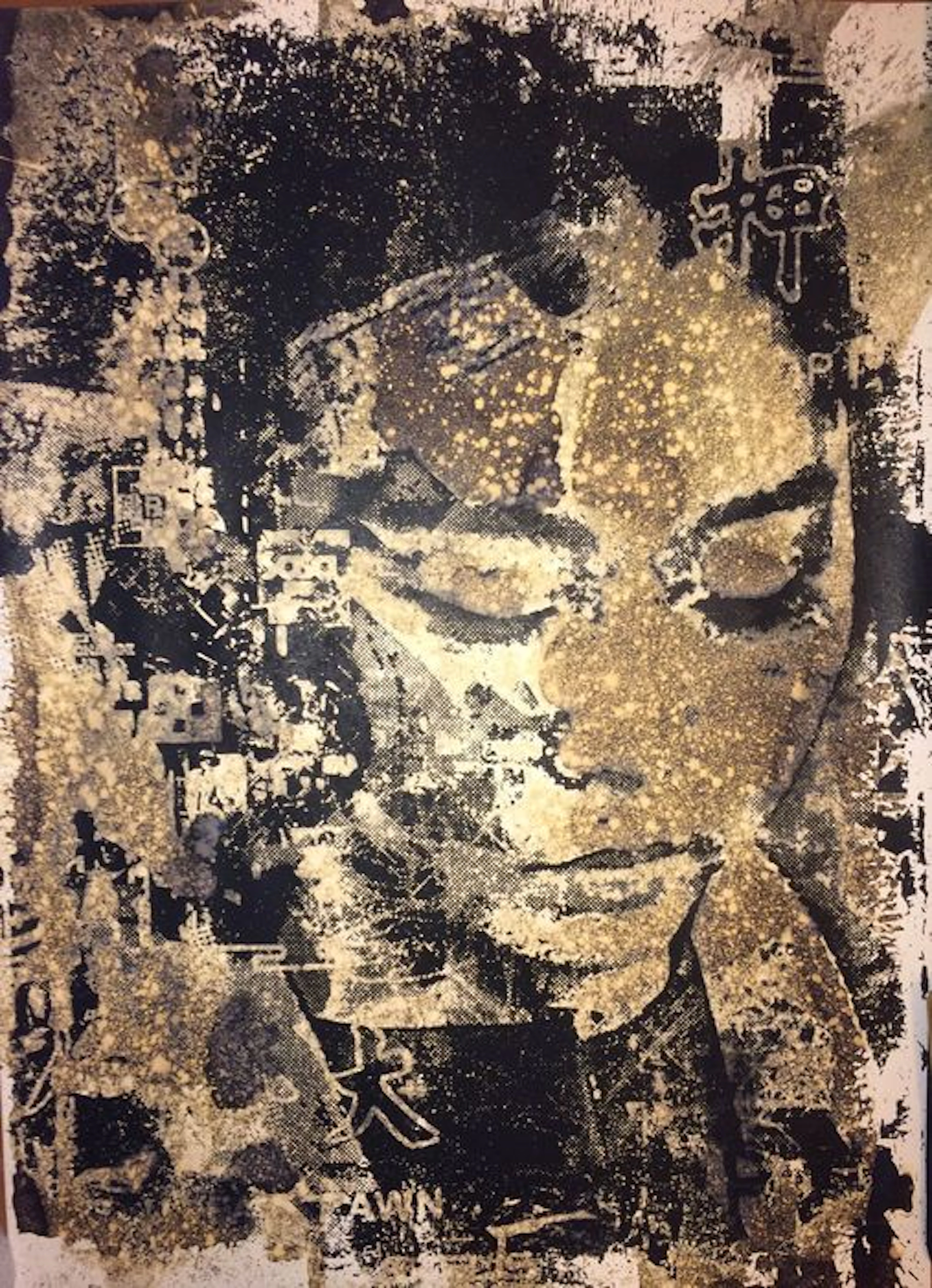 Vhils (Alexandre Farto) - Hazy
