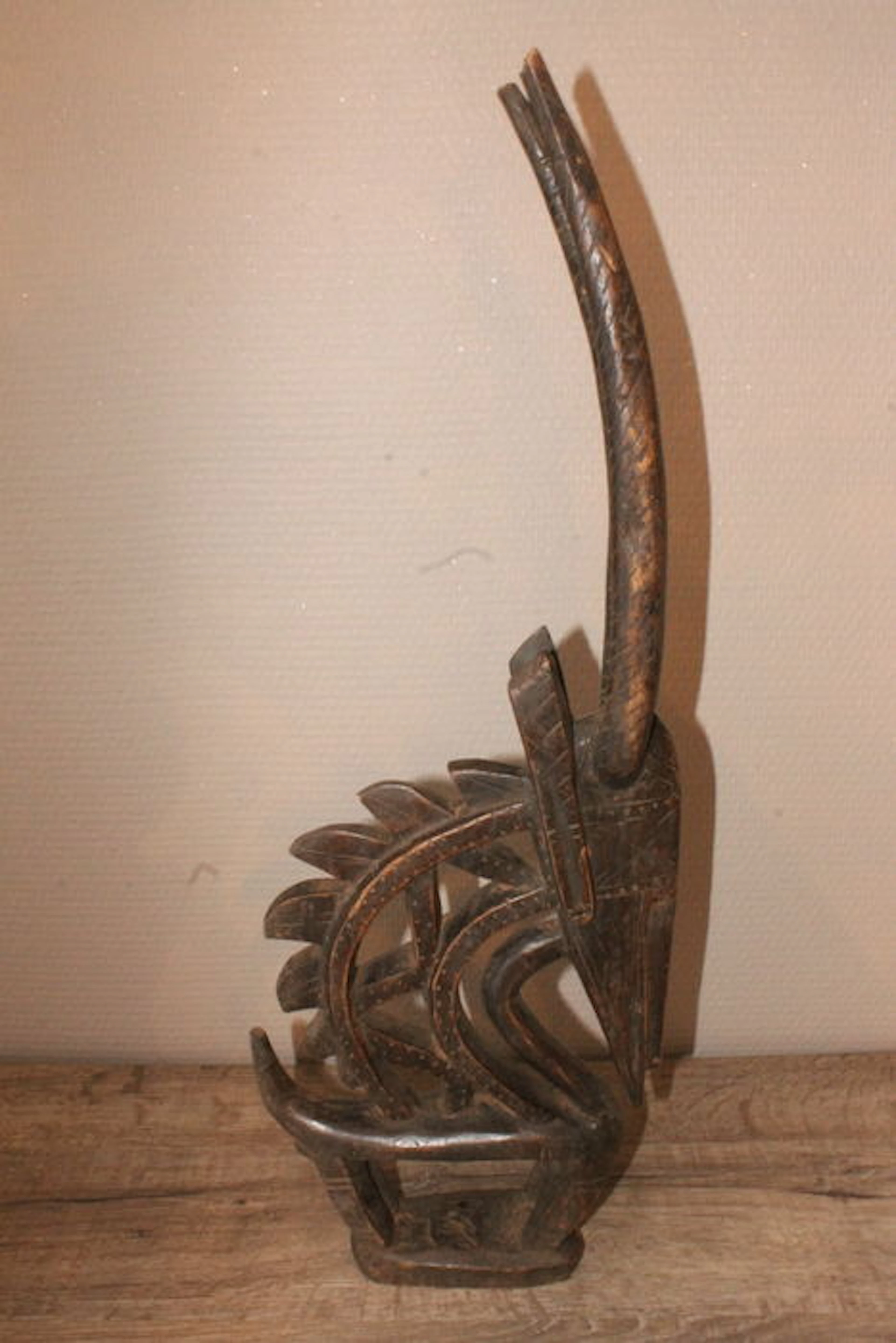 Large Gazelle Ti Wara, Ci Wara crest – BAMBARA – Mali