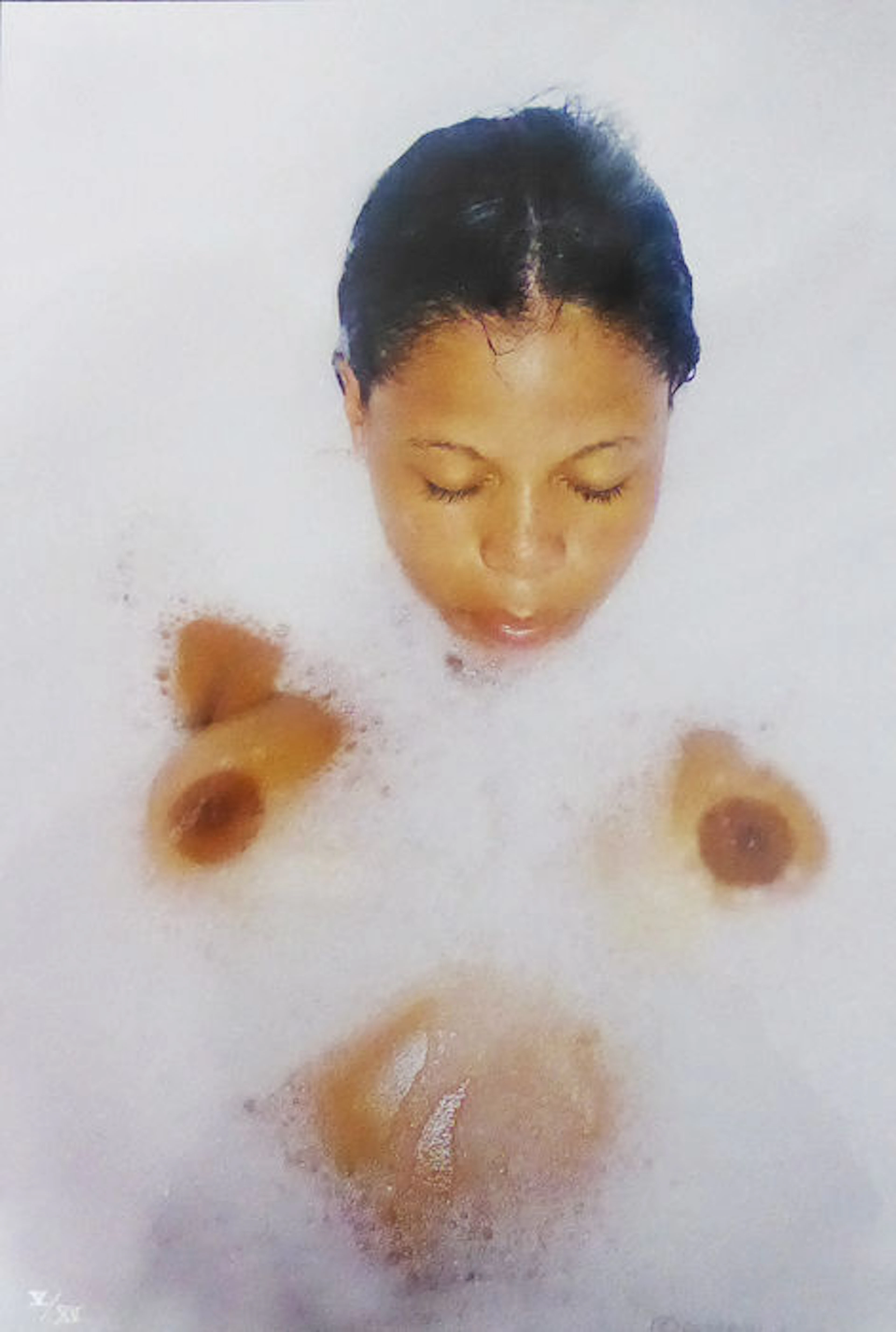 Caspari de Geus (1945-) - from the series 'Daydreams': in bath