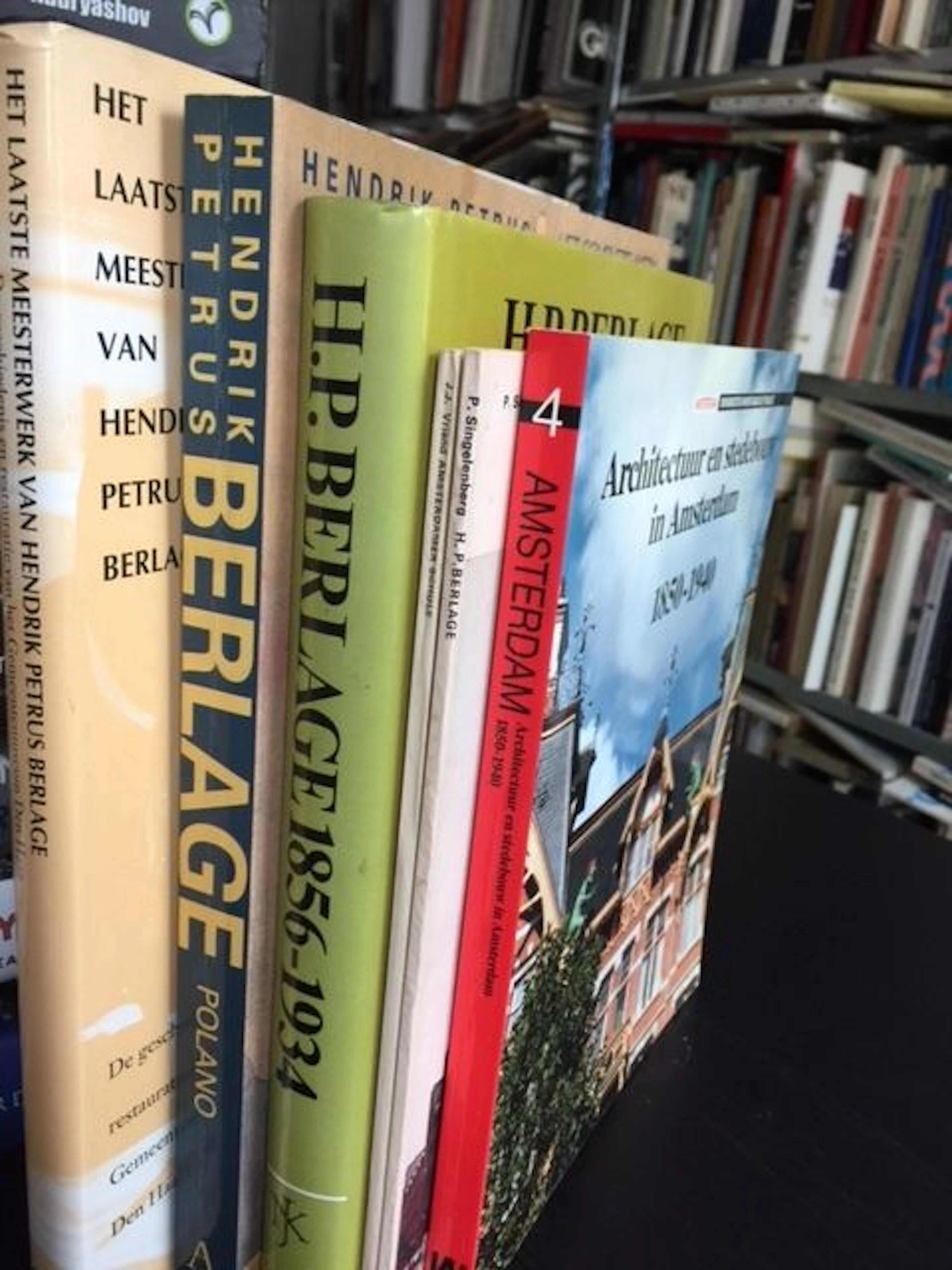 H.P. Berlage; Lot with 6 publications - 1969 / 2000