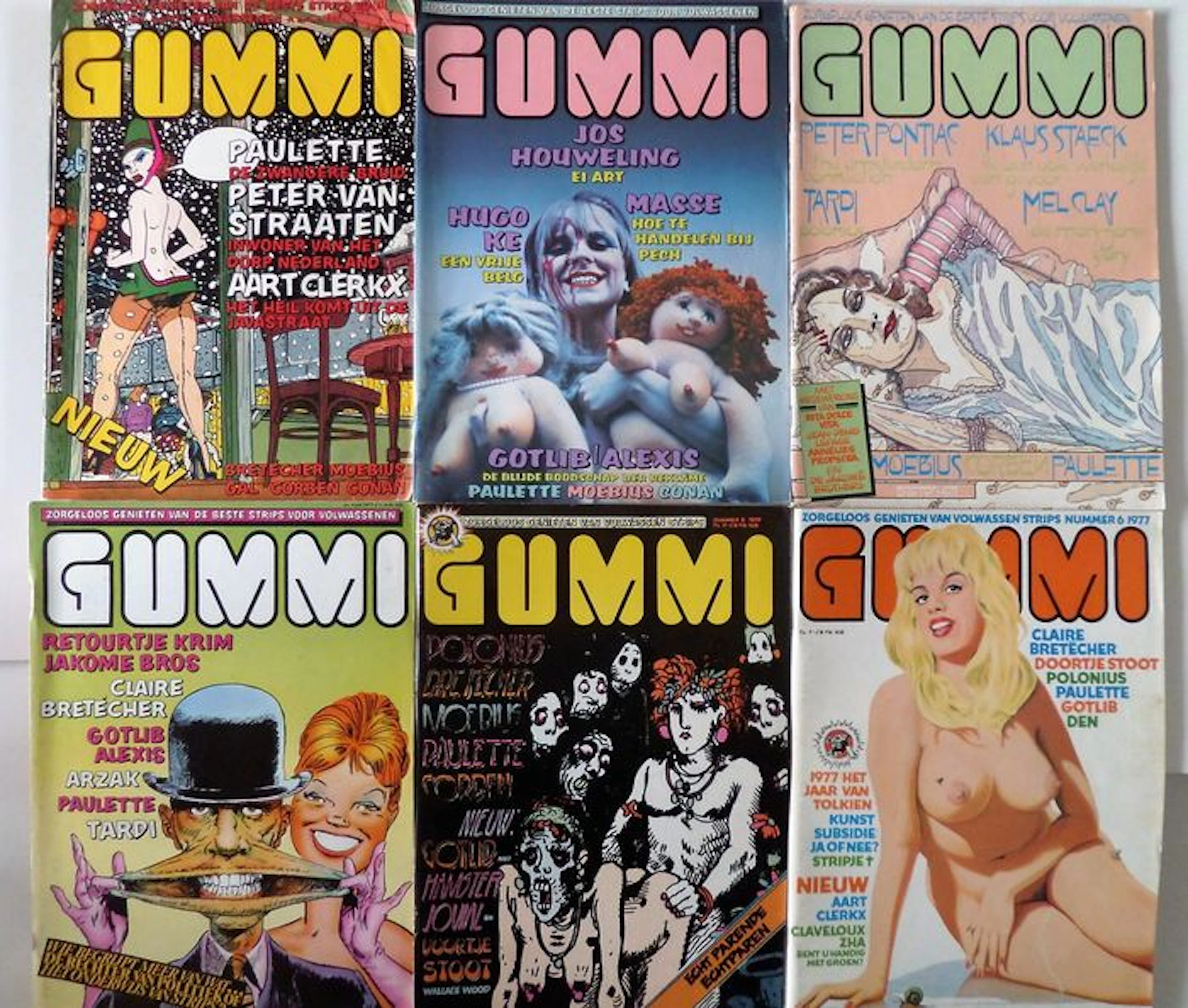 Gummi - Comic (information) magazines – complete series – 24 x sc - 1st edition (1977/1980)