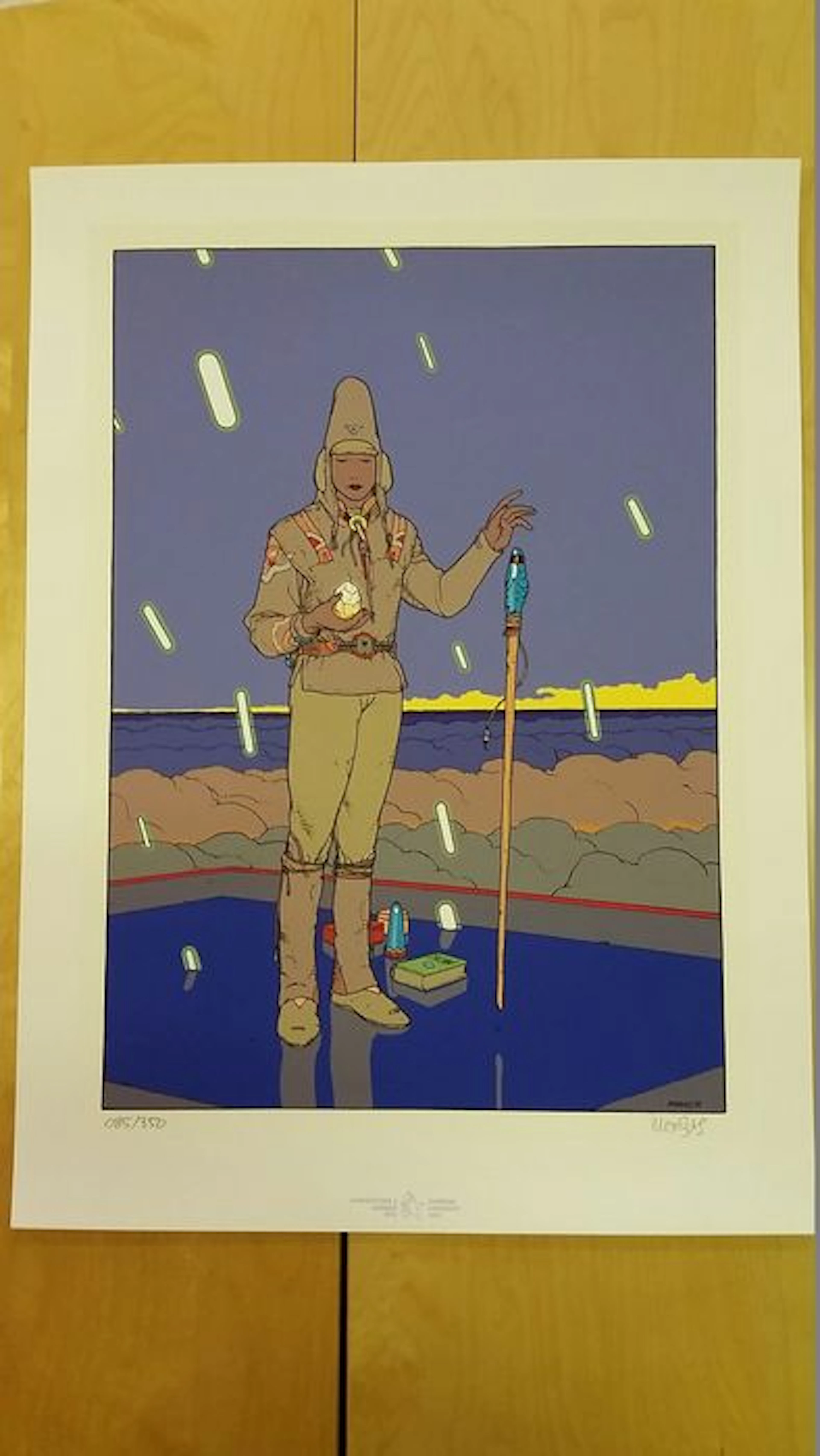 Moebius - Screen print - Starwatcher 5