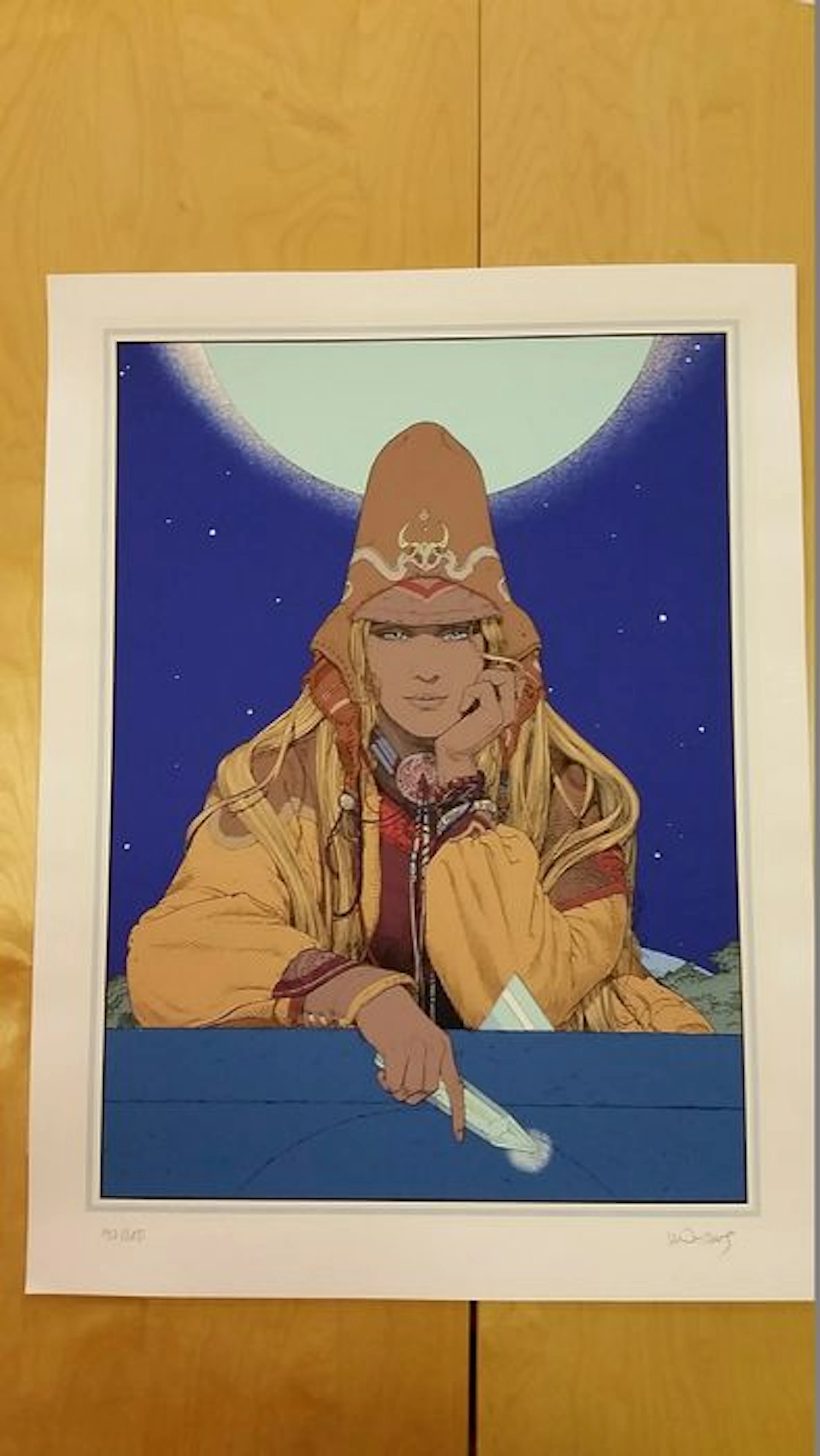 Moebius - Screen print - Starwatcher 4