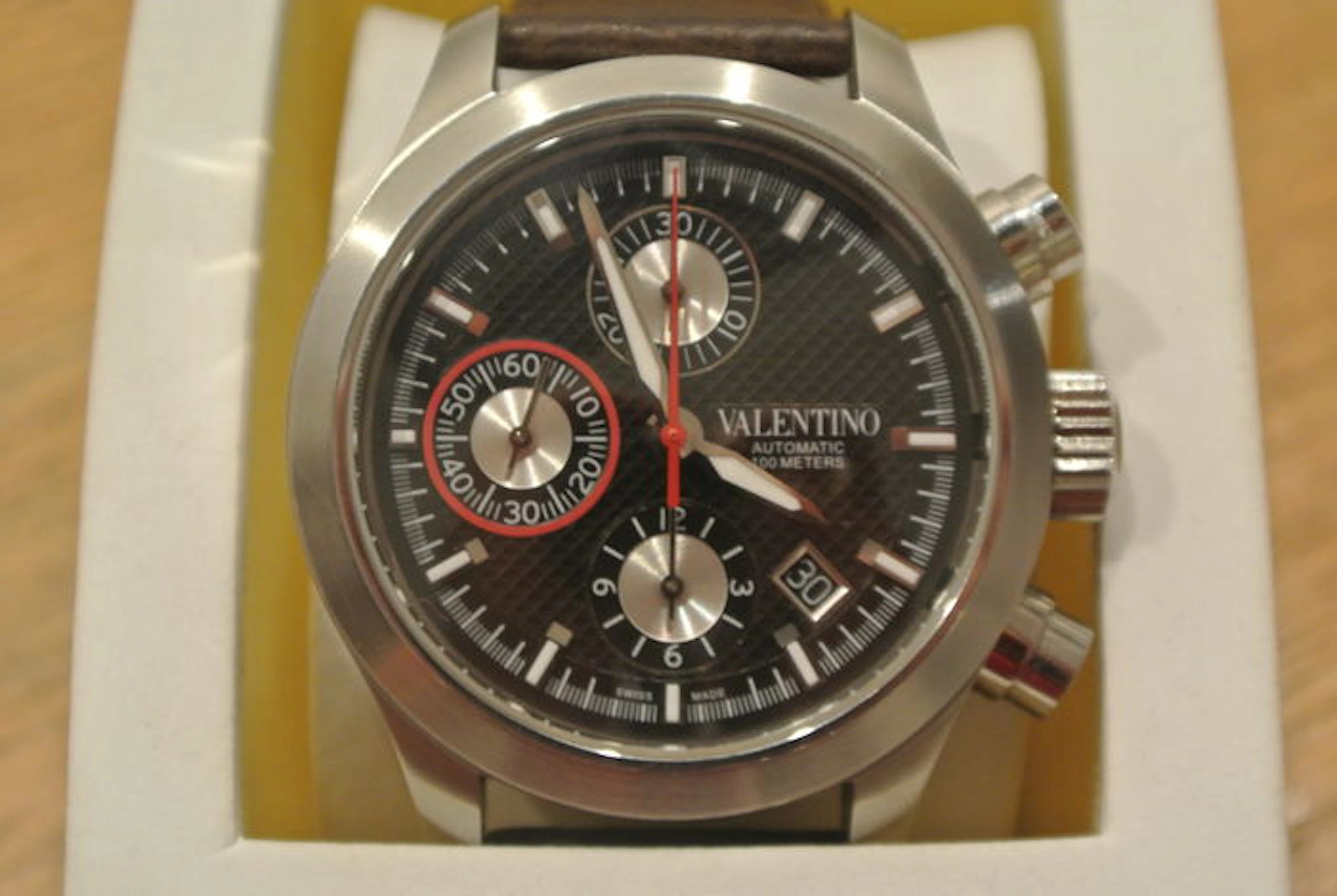 Valentino Automatic Chronograph – men's watch – Swiss Valjoux 7750.
