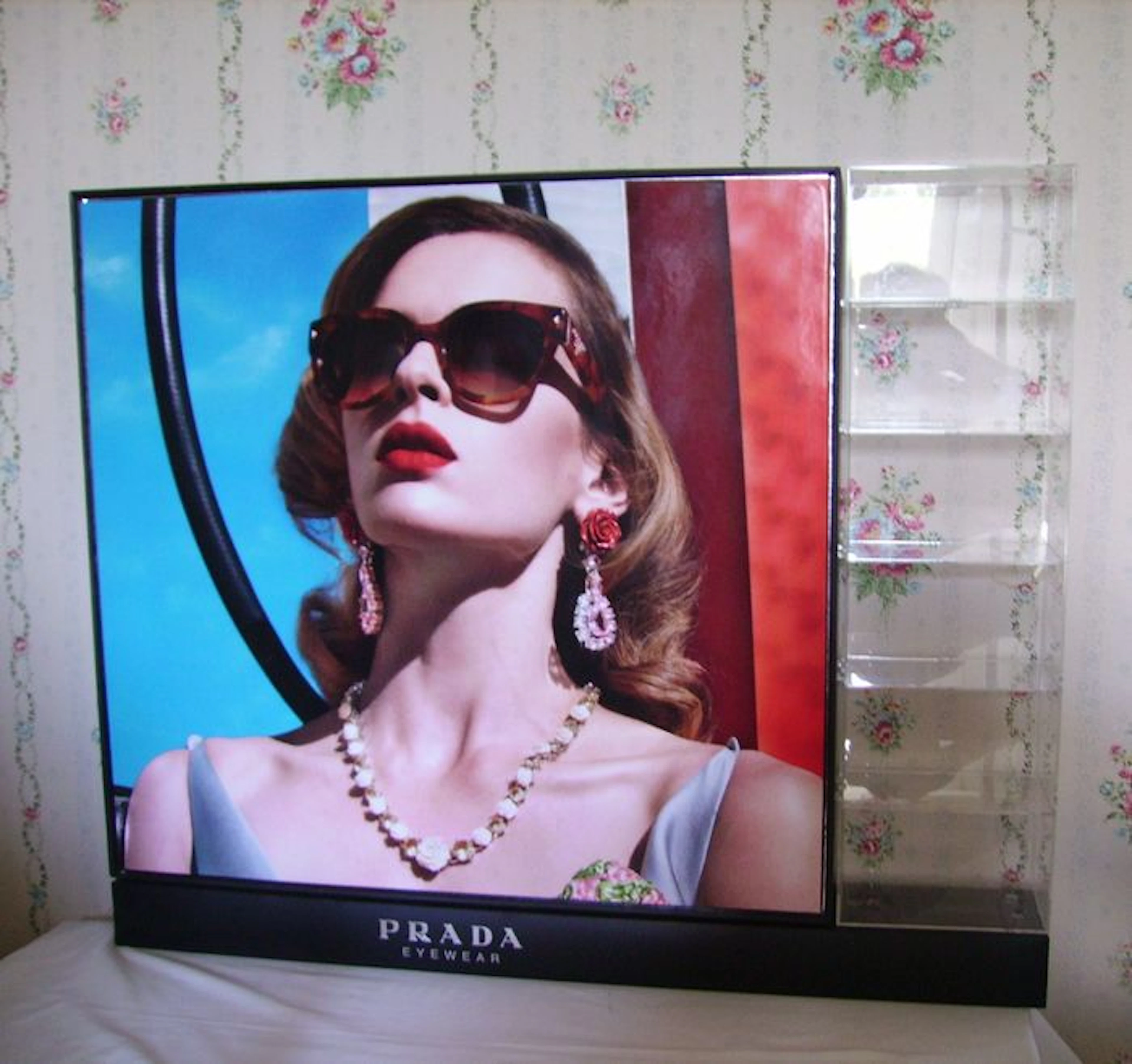 Luxottica s.p.l Milan Prada display shelf - luxury loft