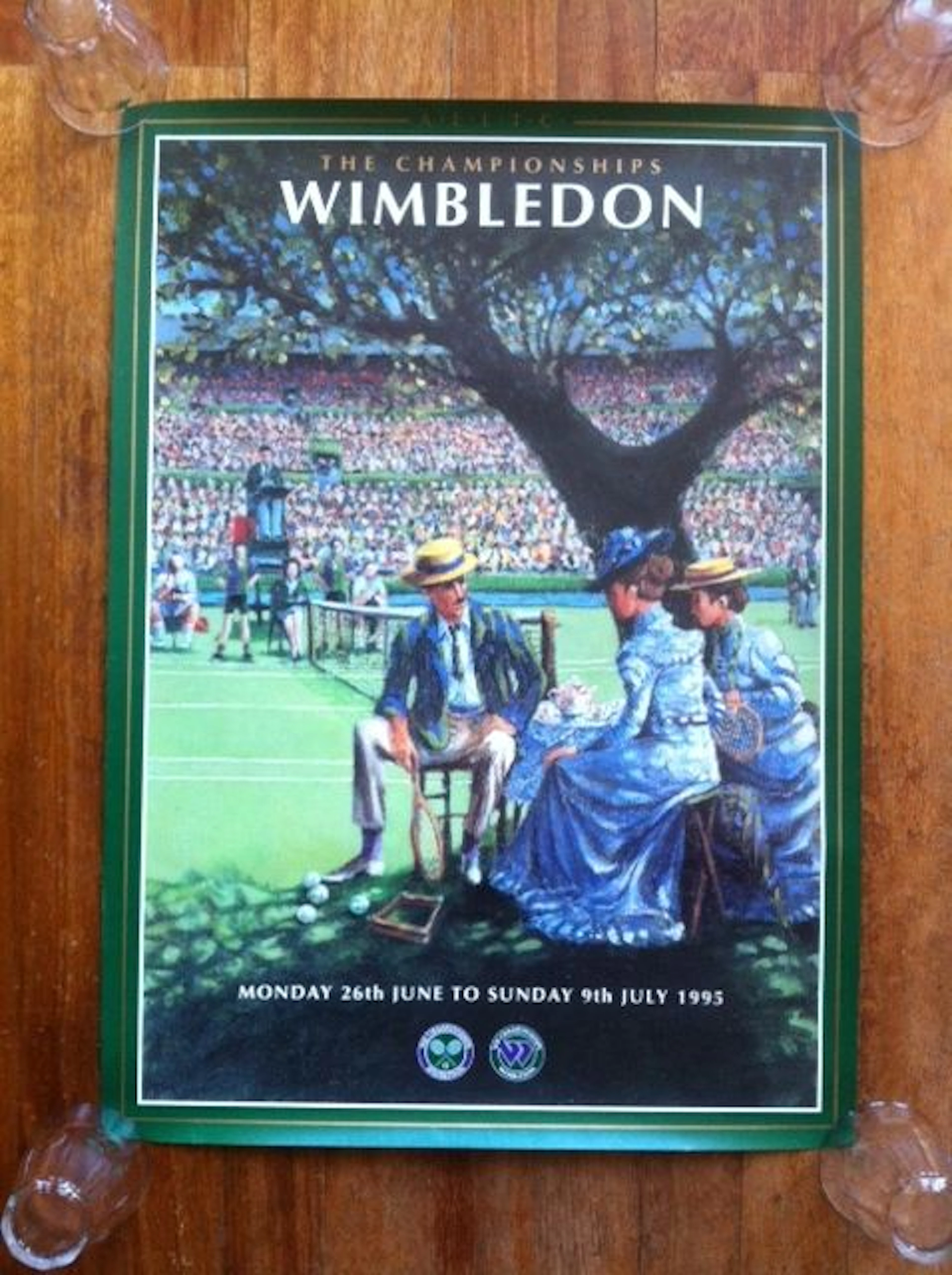 Tennis - Wimbledon - Original posters 1994 and 1995.