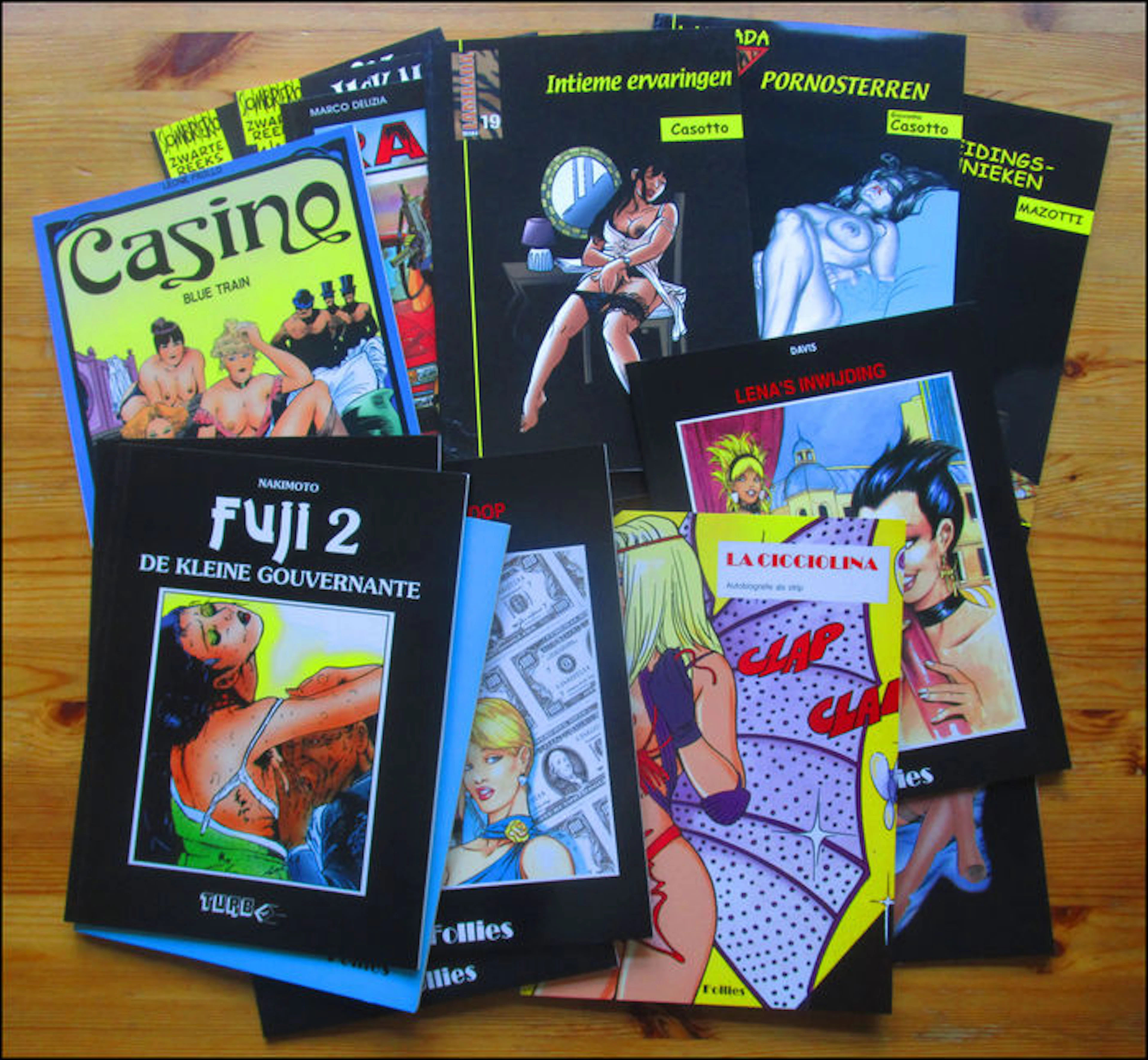 Strips; 16 erotische stripverhalen - 1987/1997
