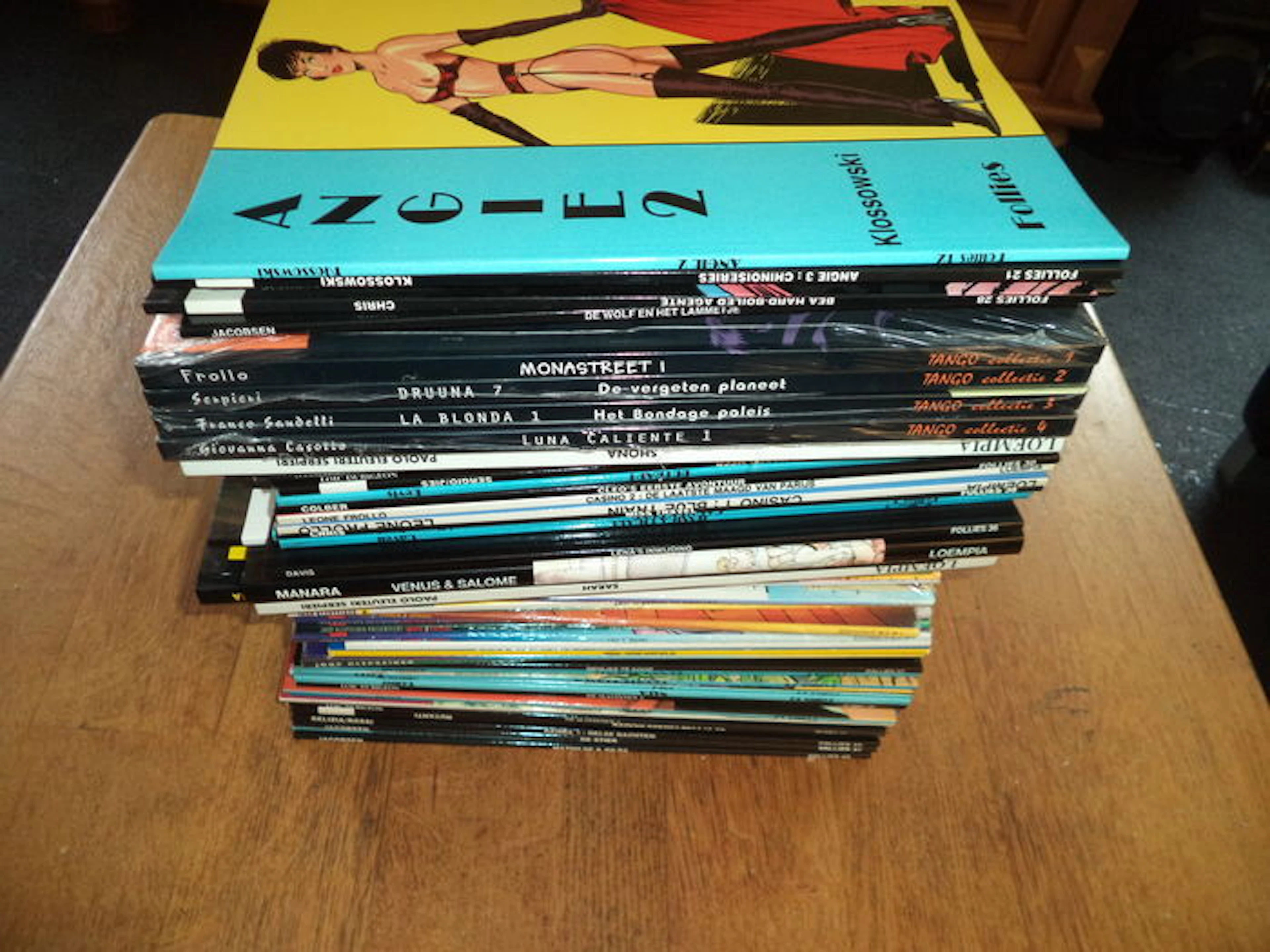 comic books; Lot with 60 different comics for adults - 1995/2008