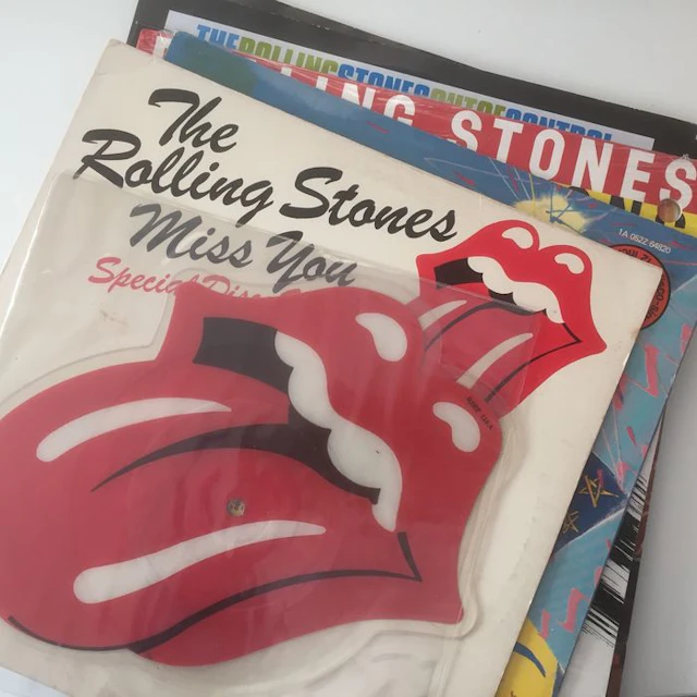 Rolling Stones, stunning collection of 8 original twelve inches, including shaped picture disc, sealed copies, etc