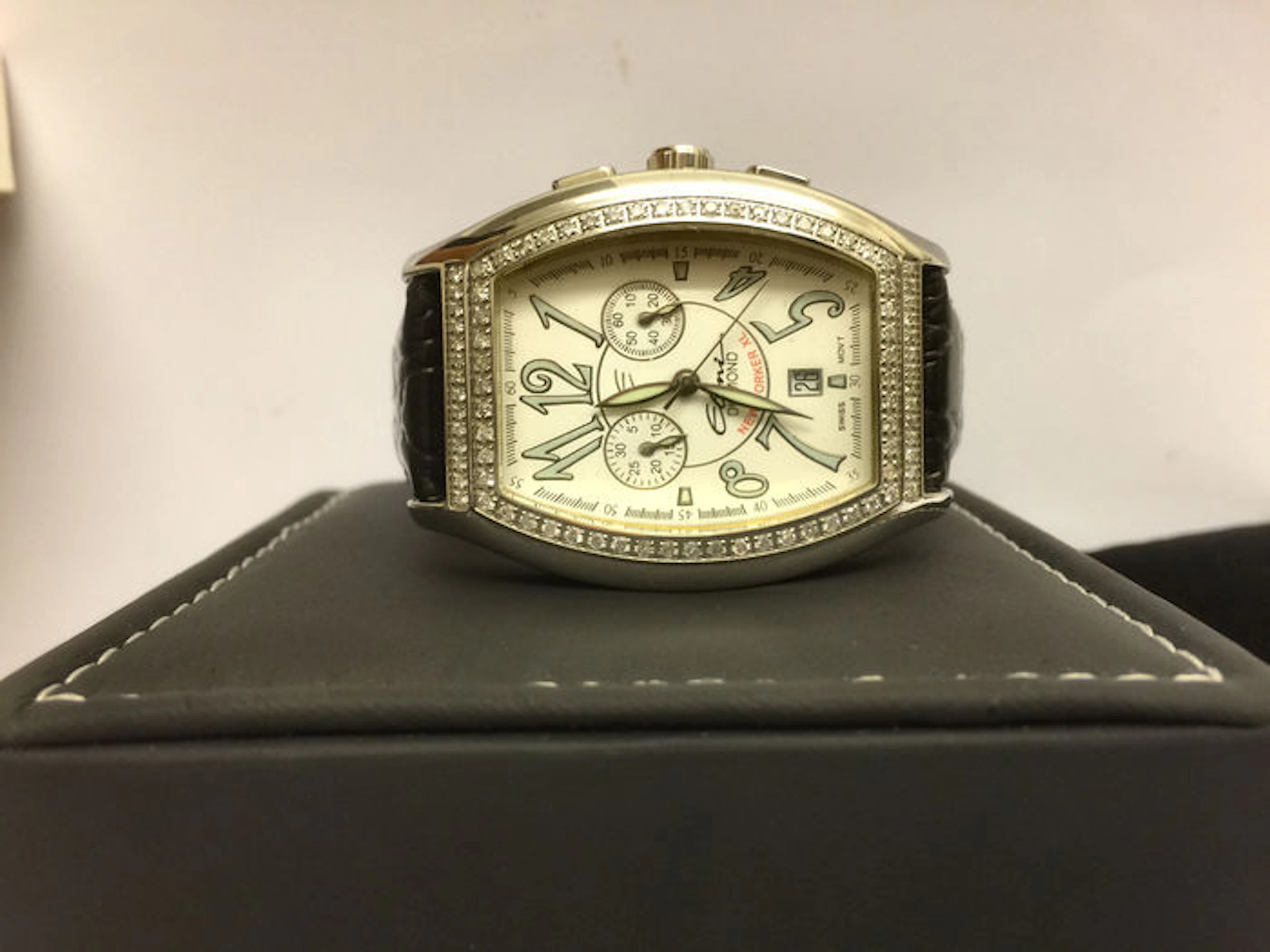 Elini New Yorker Gents Diamond XL 1.30ct. Grade: SI / H