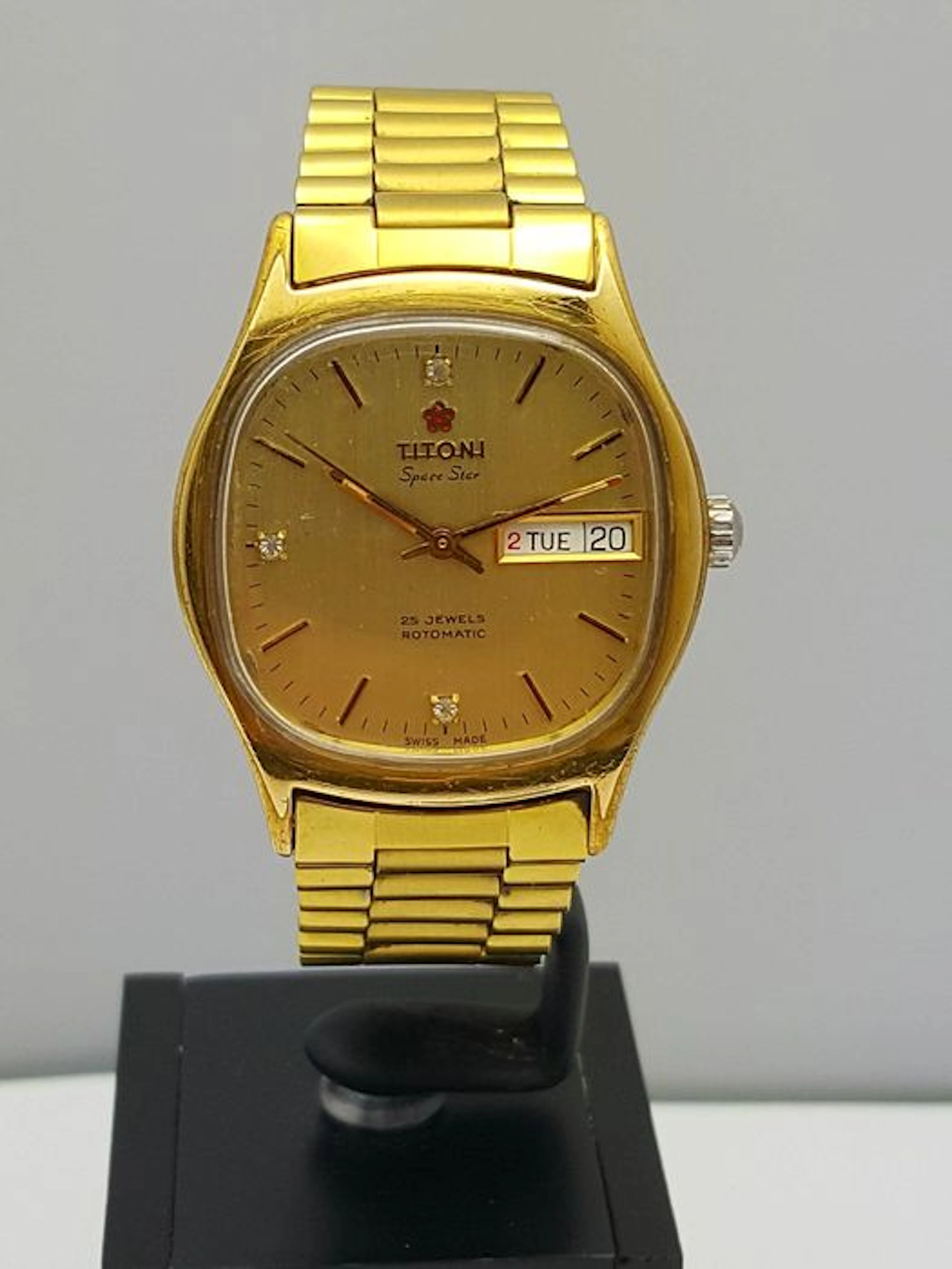 Titoni Space Star Rotomatic - Men's watch - Swiss made 1970s