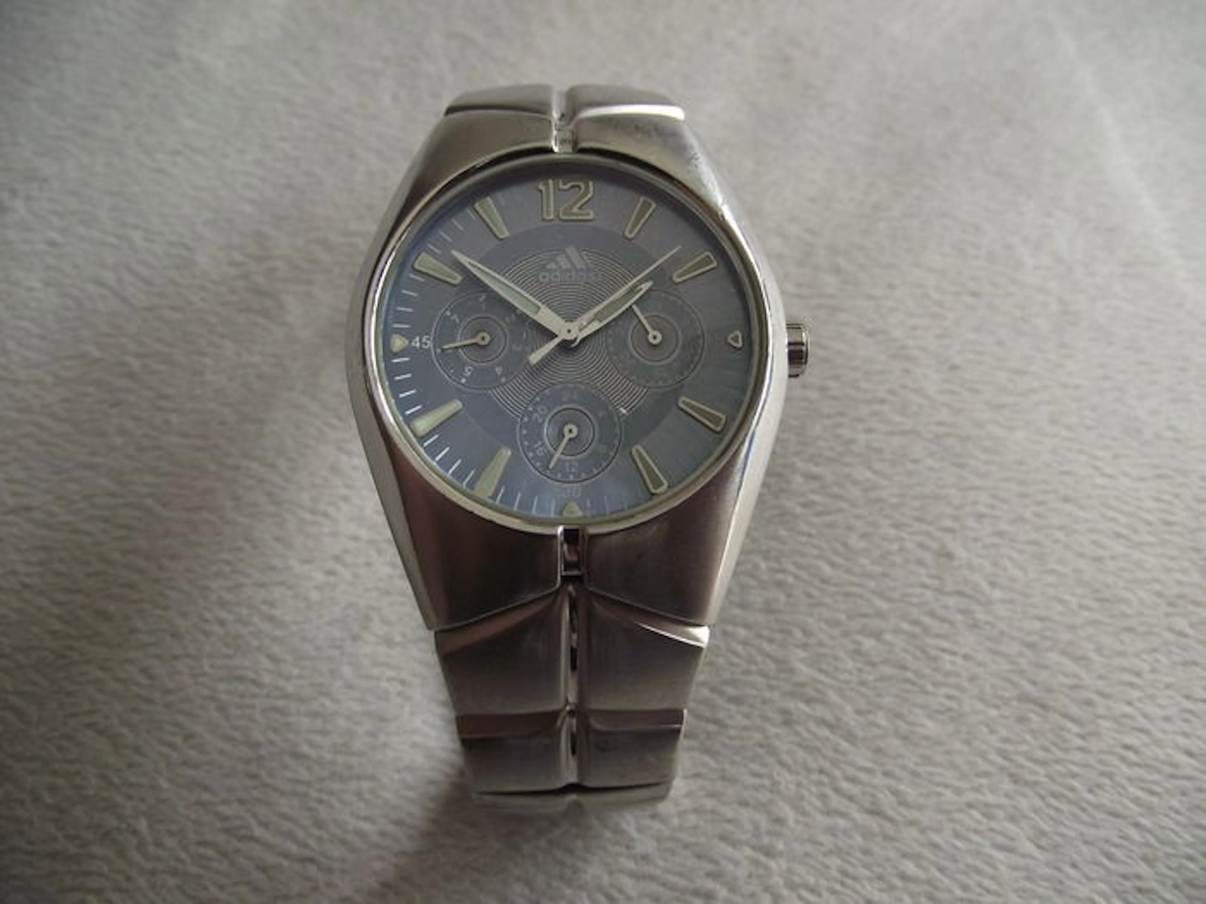 ADIDAS 10-0205 CHRONOGRAPH 100M Water Resistant quartz mens divers watch. c.1995-2000