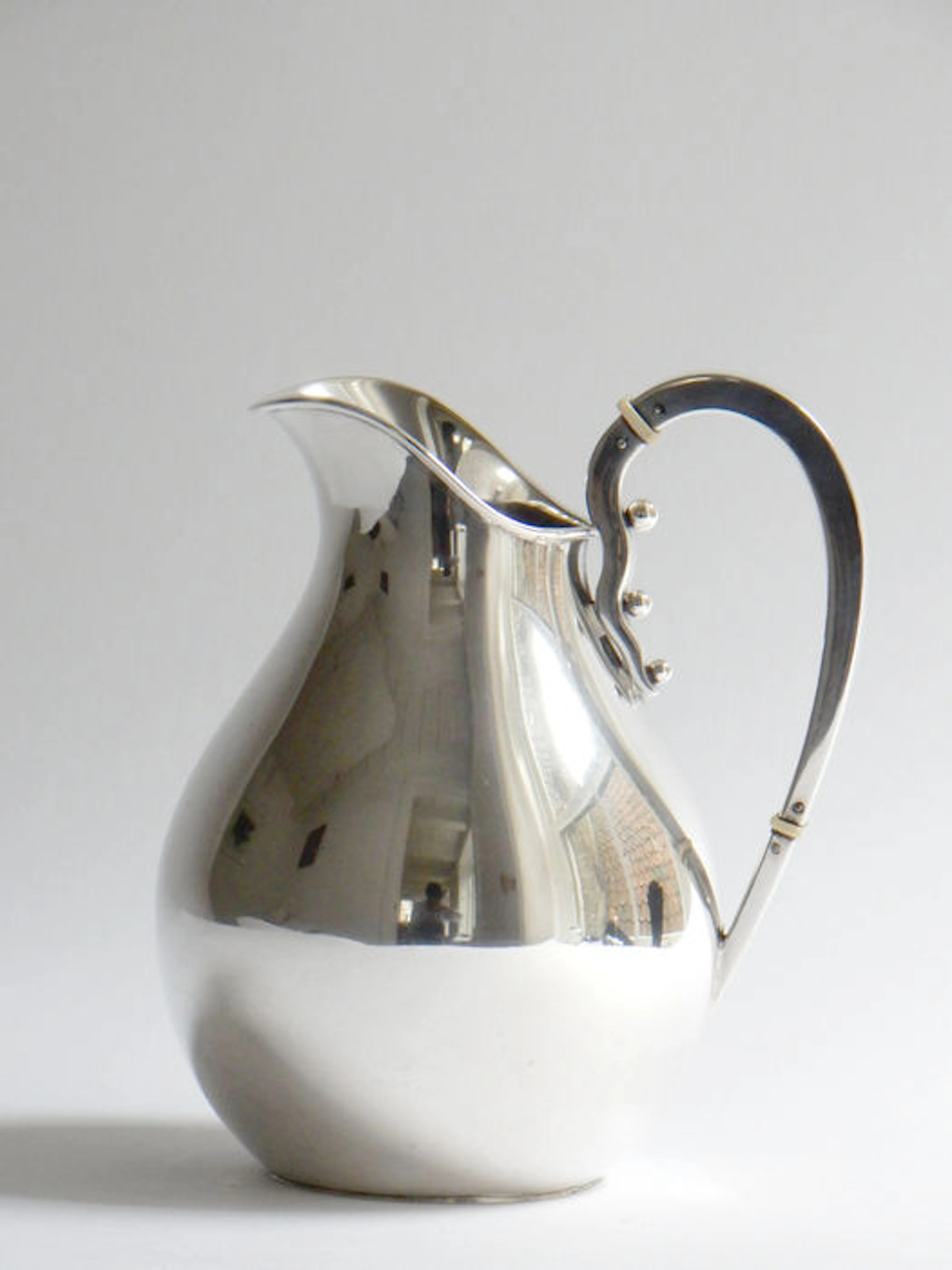 P. Hertz - Silver water jug