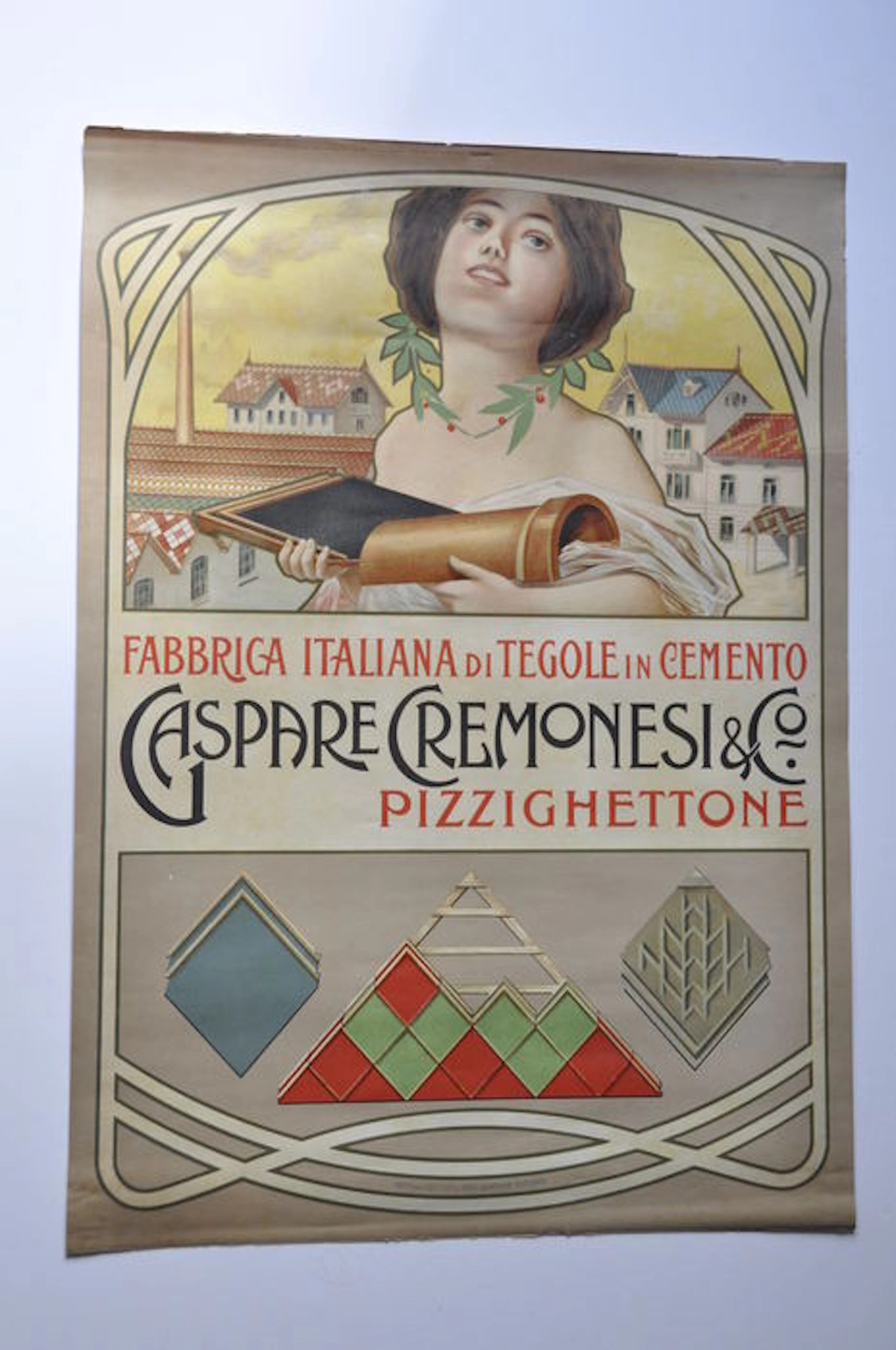 Art Nouveau poster - Caspare Cremonesi
