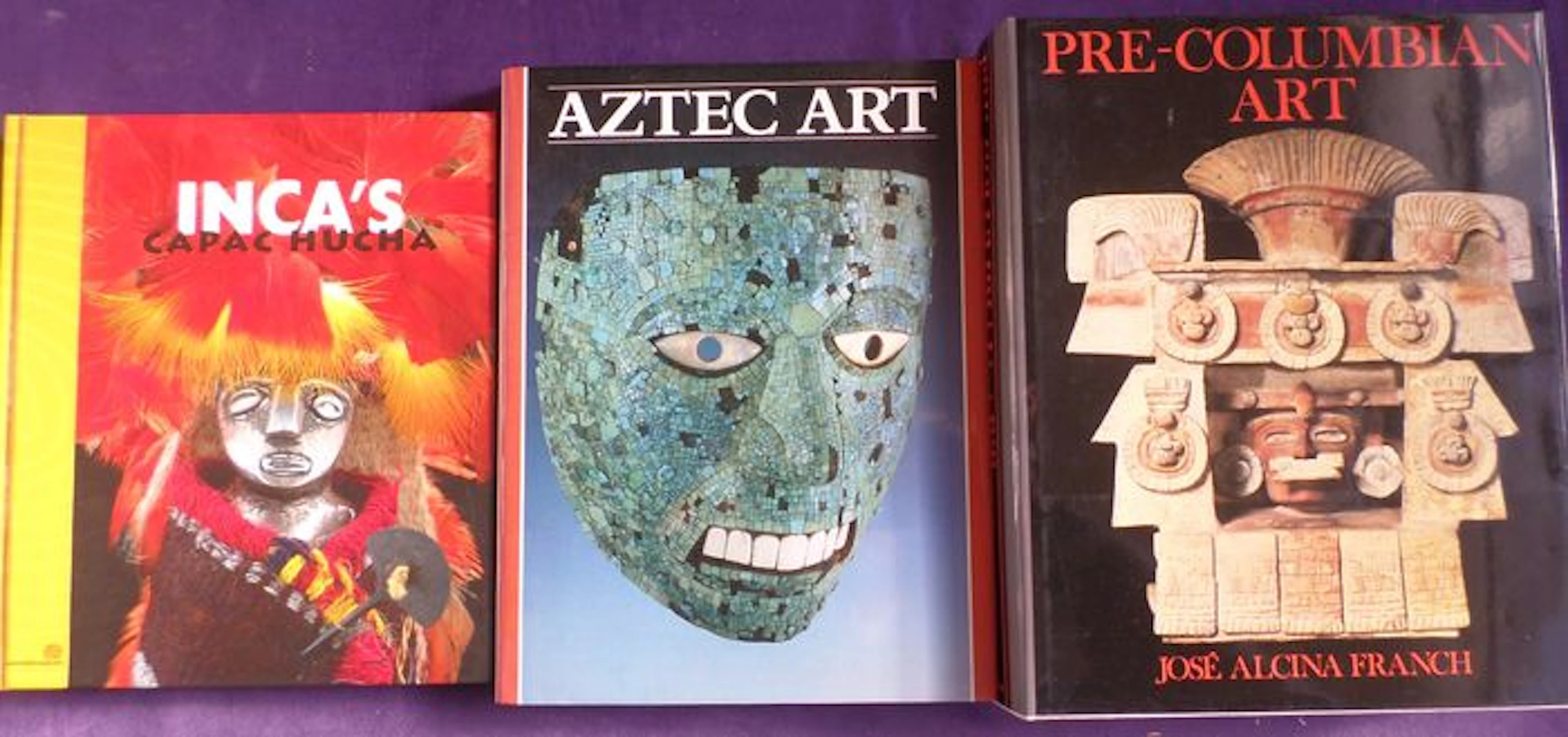 Archeologie Zuid- Amerika - Lot met 3 boeken - 1978/1993/2010
