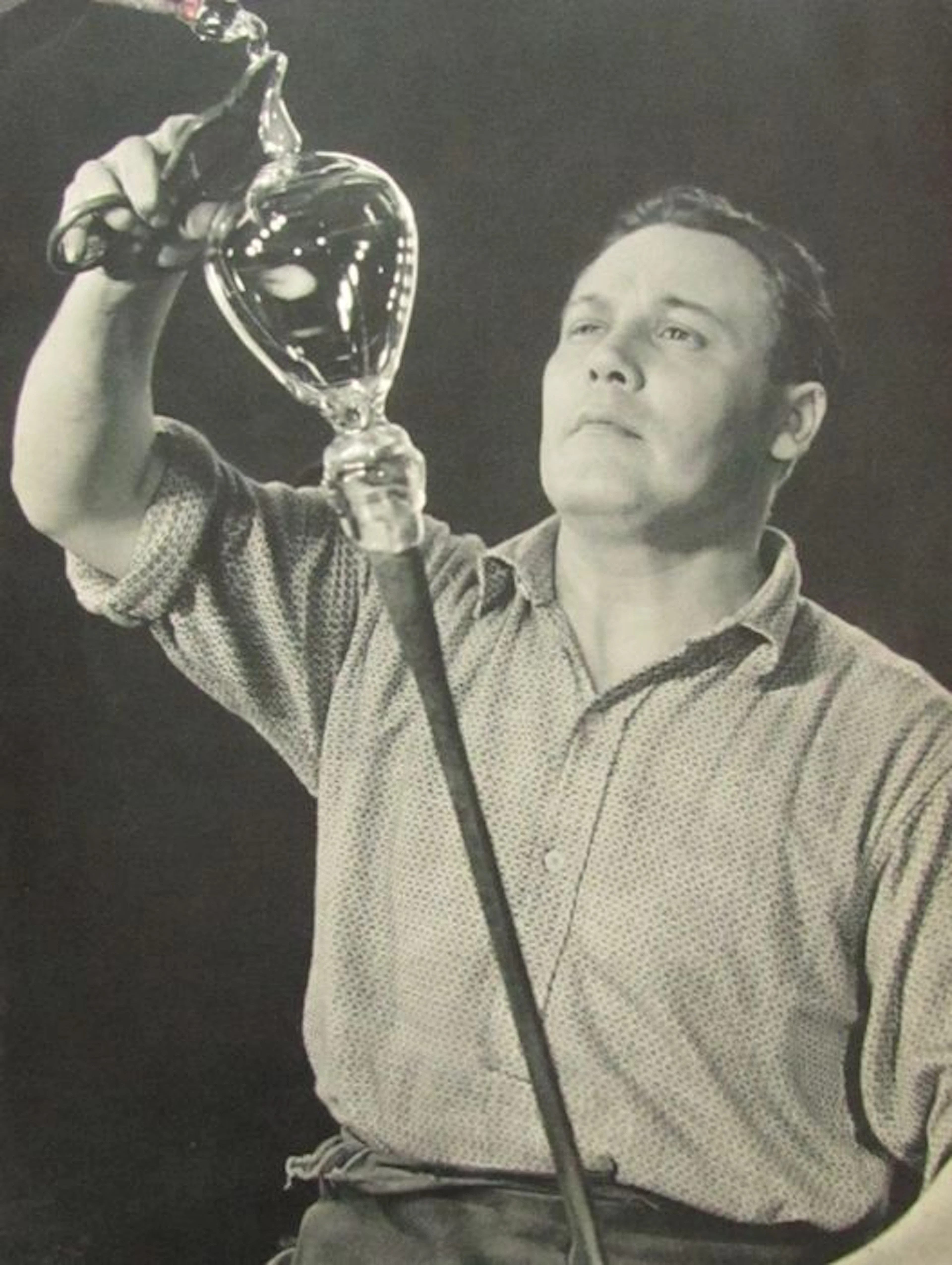 Glass art; C. Buddingh' - Crystal Leerdam - 1953